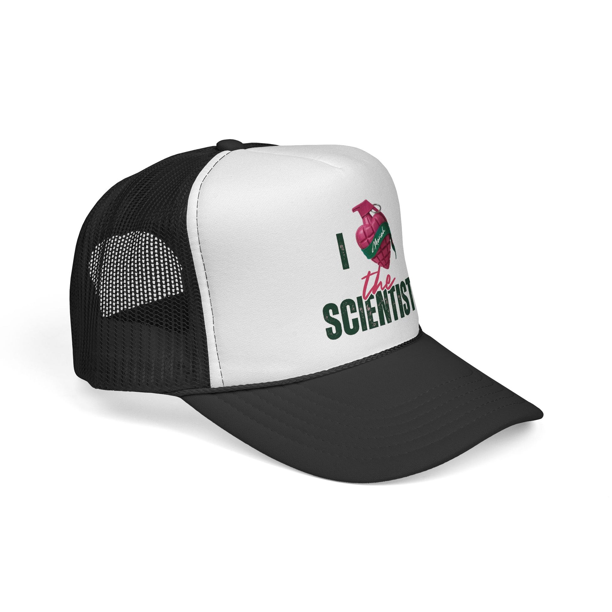 I Heart the Scientist Mariah Inspired Trucker Caps
