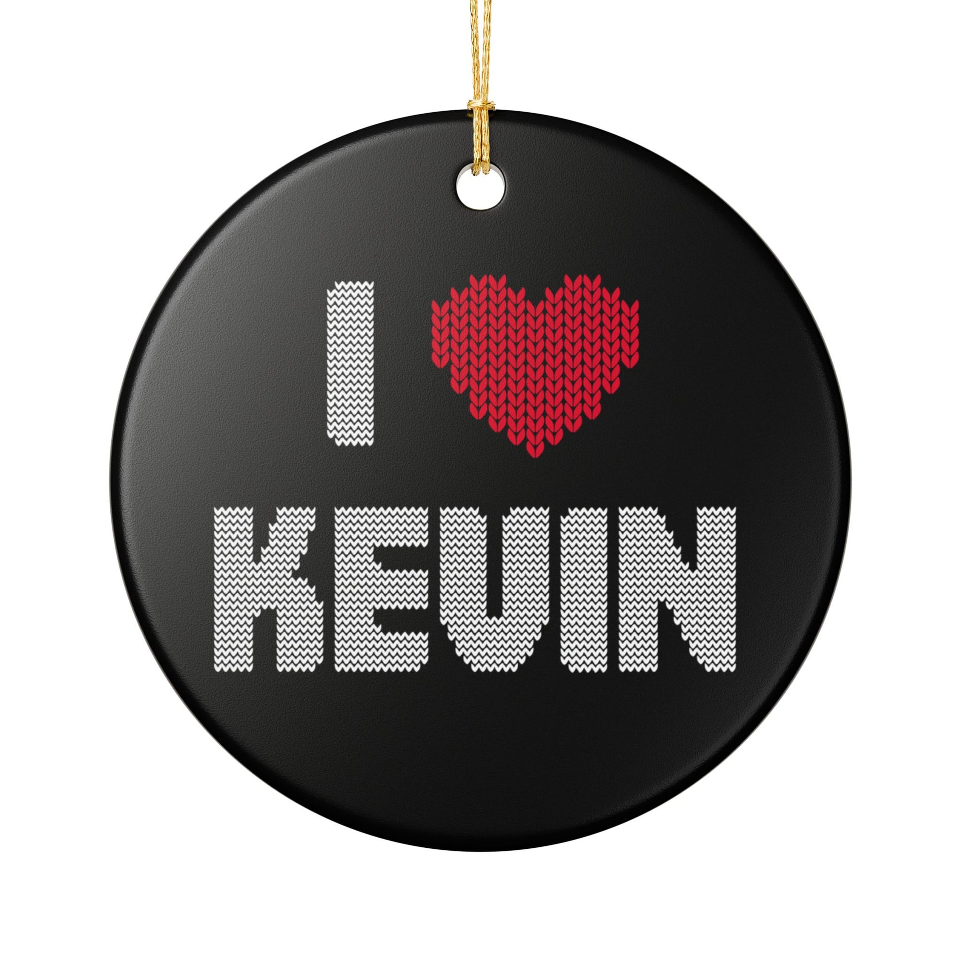 I ❤️ Kevin Ornament (1pc), Jonas Brothers Inspired Christmas Decor