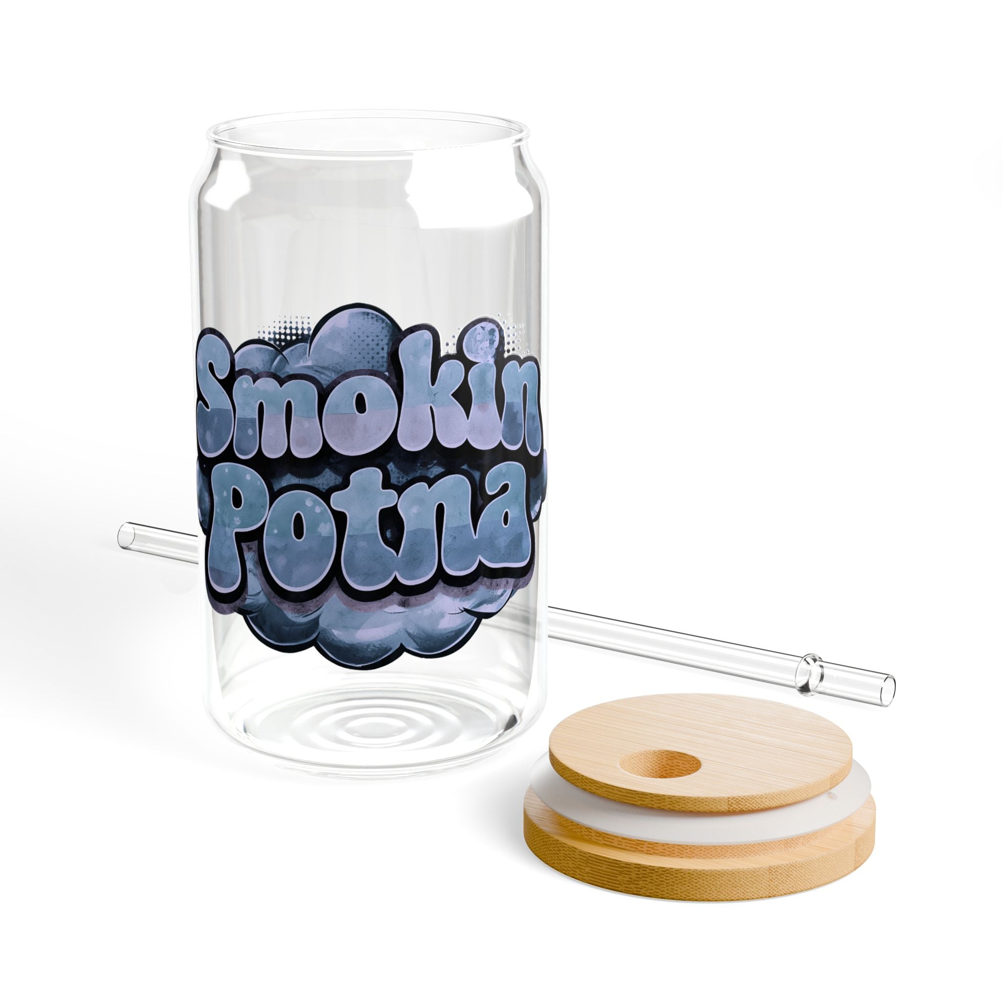 Smokin Potna Jordan Ward Inspired Sipper Glass