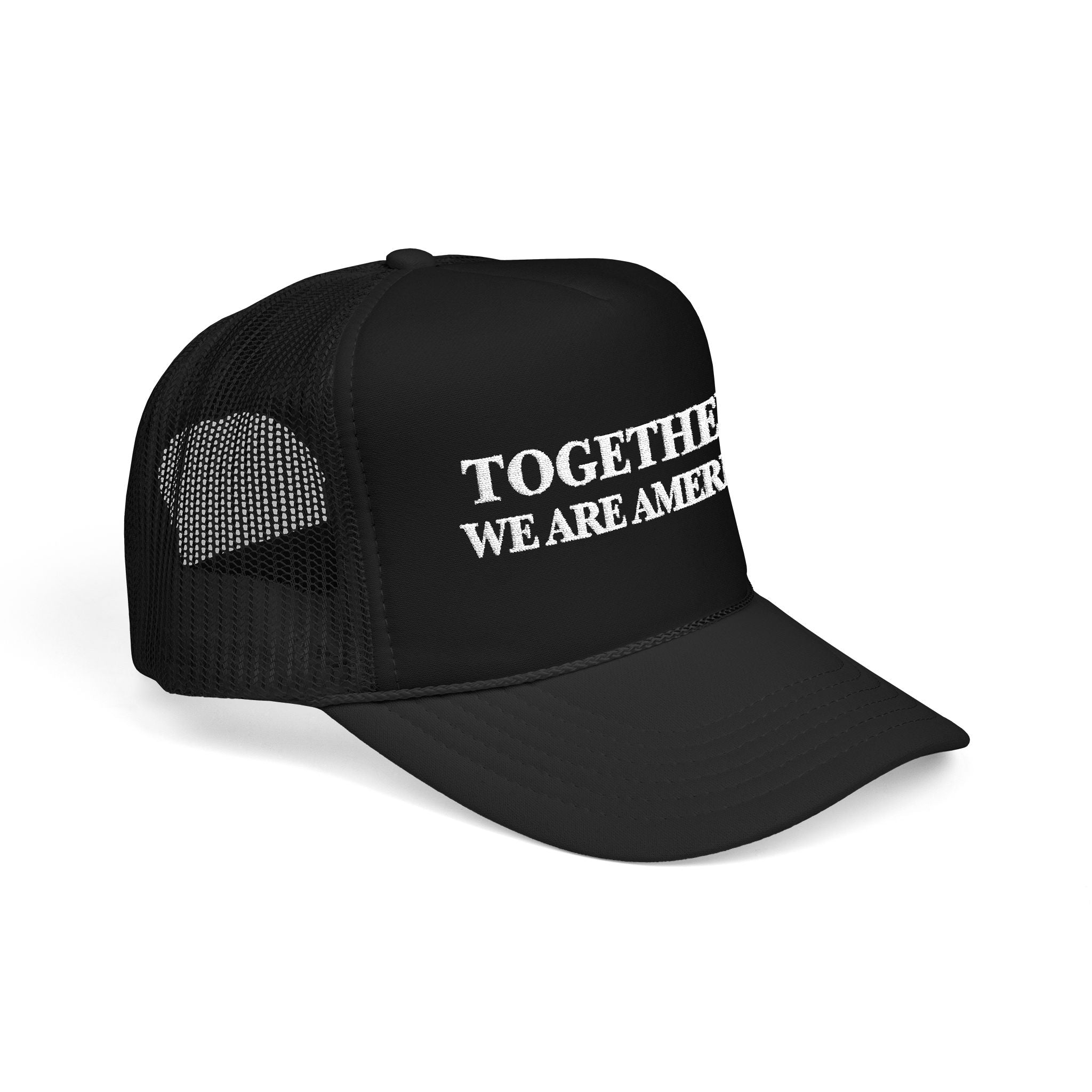THE NEW AMERICAN HAT - Embroidered Trucker Hat