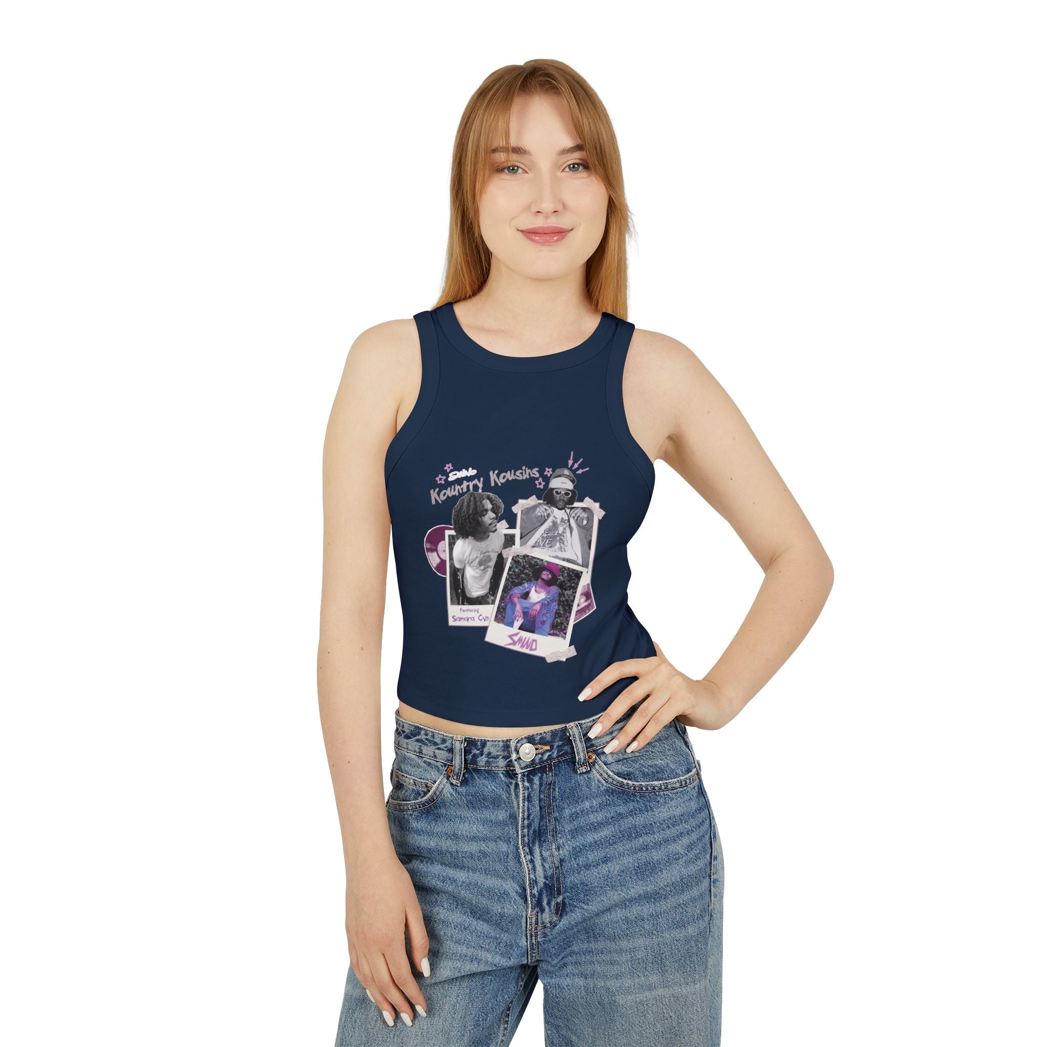 Smino Inspired Polaroid Tank Top