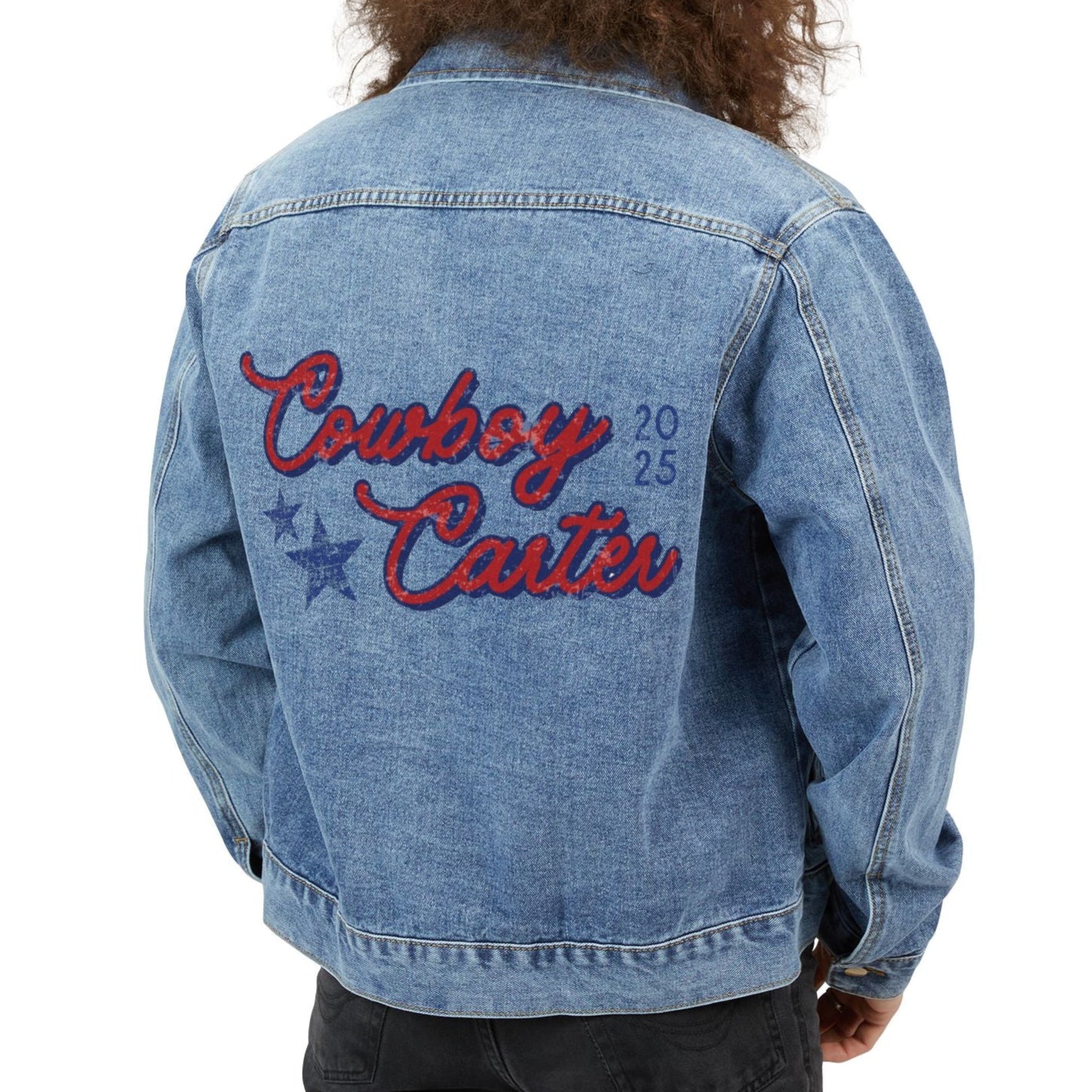 Cowboy Carter Inspired Denim Jacket