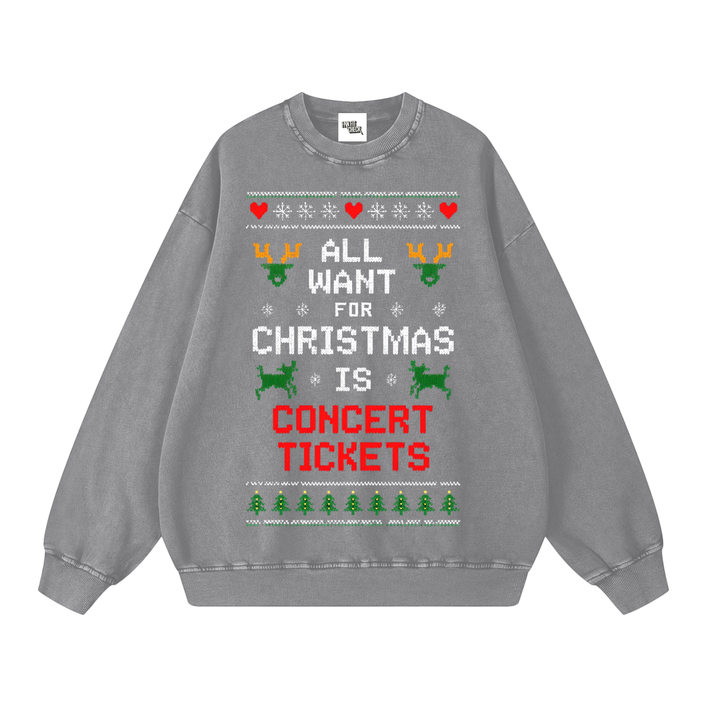 Concert Ugly Christmas Sweatshirt