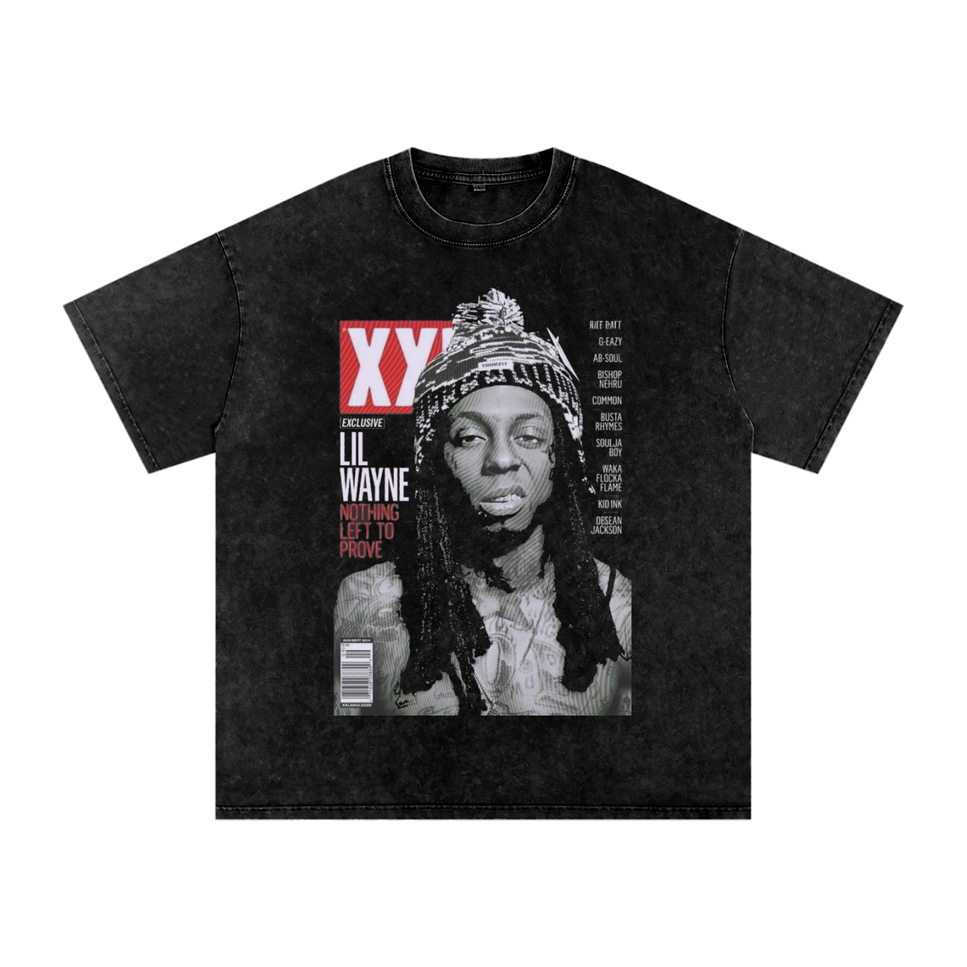 Weezy Carter Inspired Washed Oversized T-Shirt