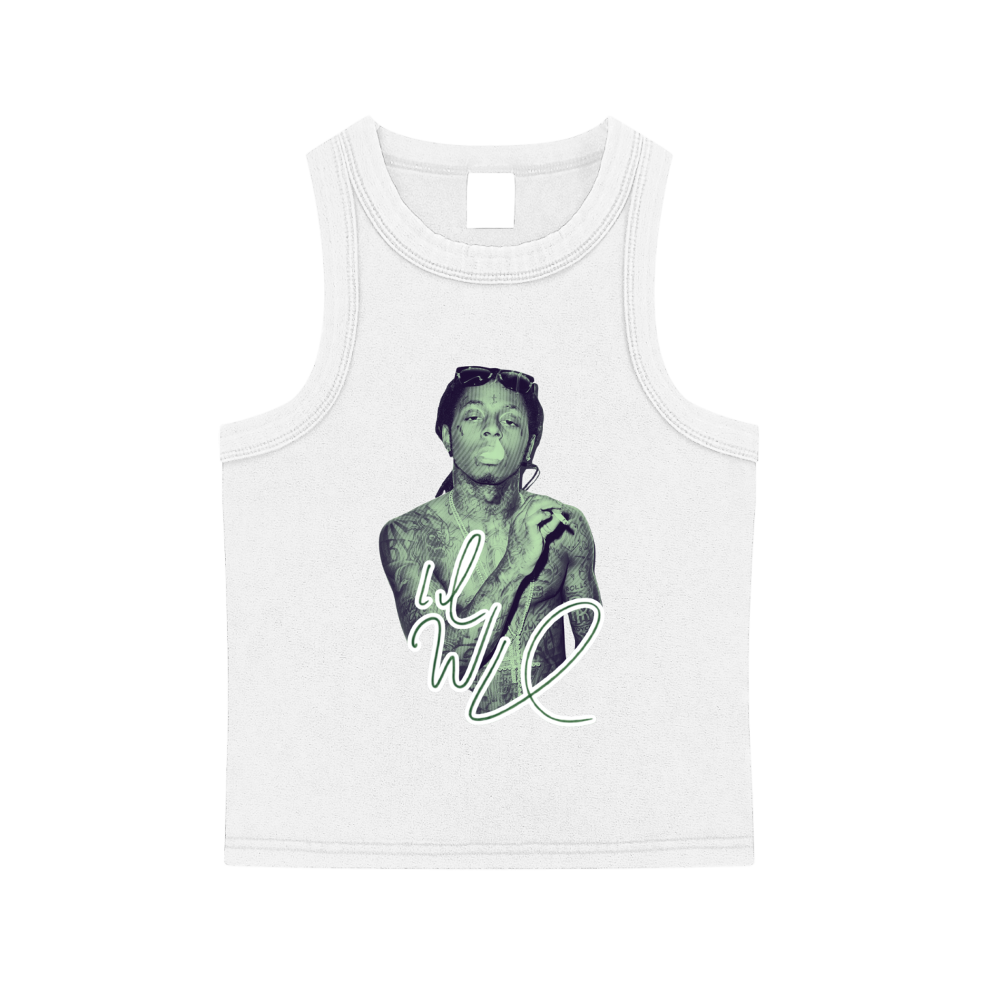 Lil Wayne Inspired Signature Washed Tank Top