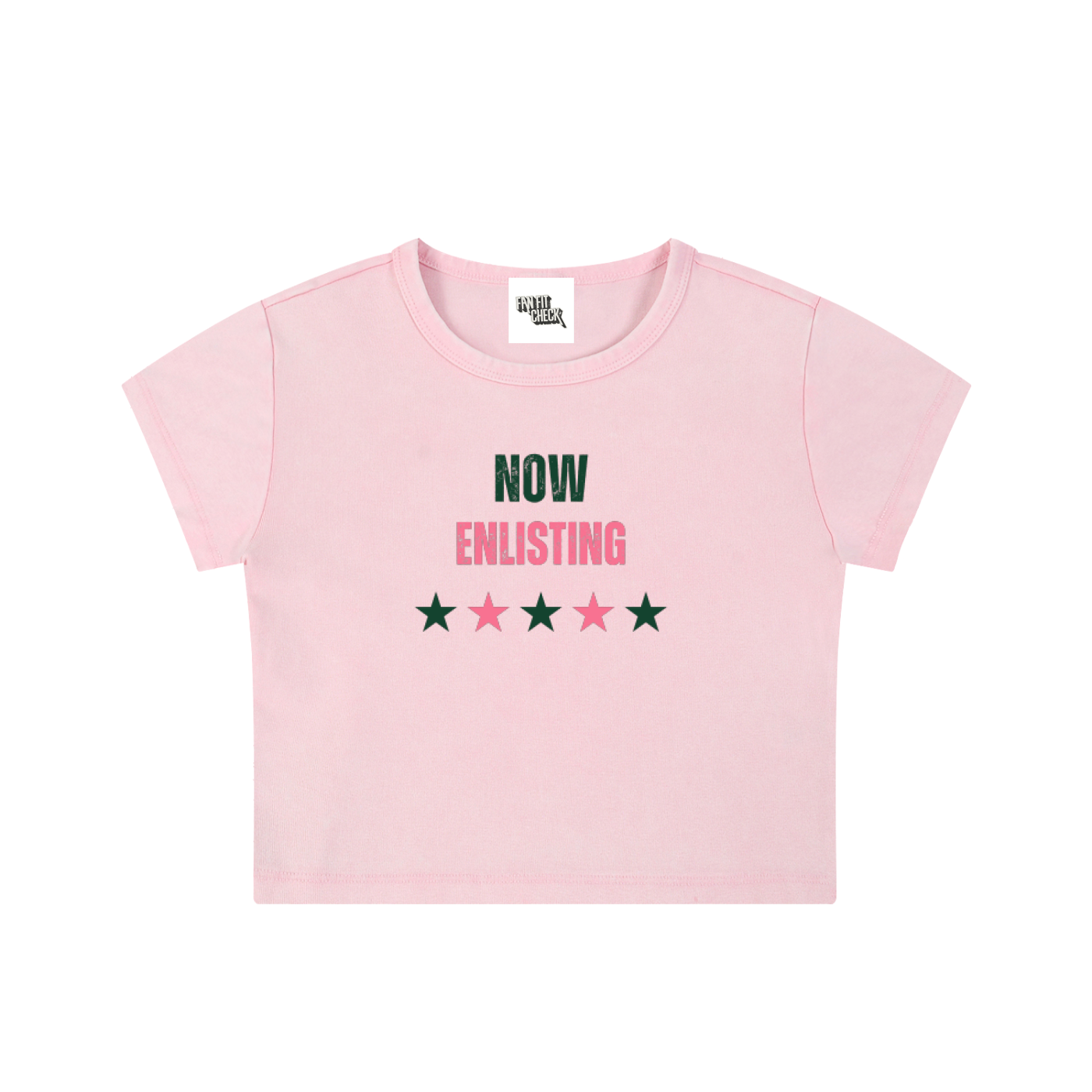 Now Enlisting Washed Crop Top