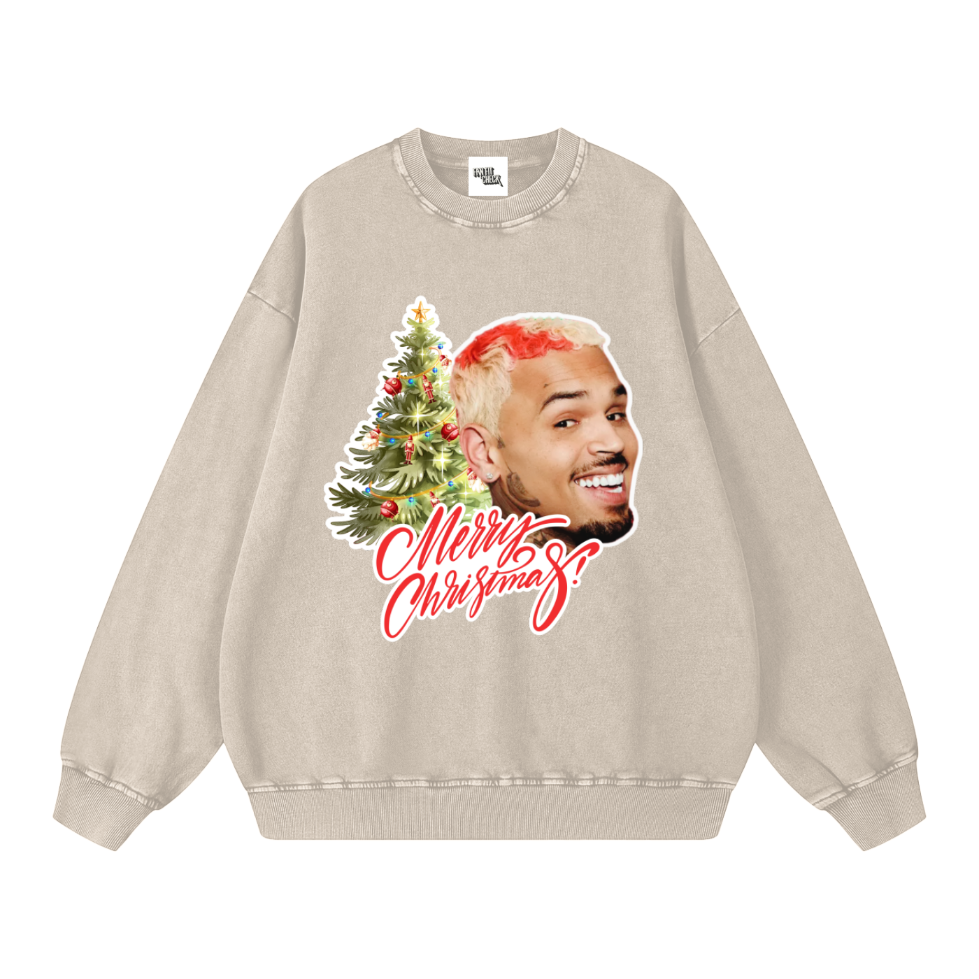 Sweatshirt,Breezy,Holiday,Limited Edition,Christmas Gift,Chris Brown,Street Wear,Fall Wear,Winter Wear,Everday Wear