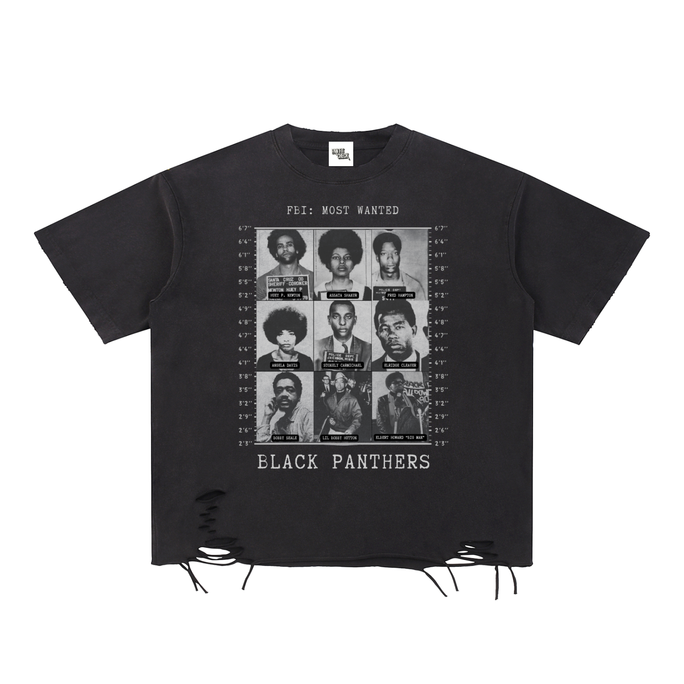 T-Shirt,Distresse Shirt,Unisex,Spring Wear,Summer Wear,Everyday Wear,Casual Wear,Black History,Black Panthers,Clothing Top