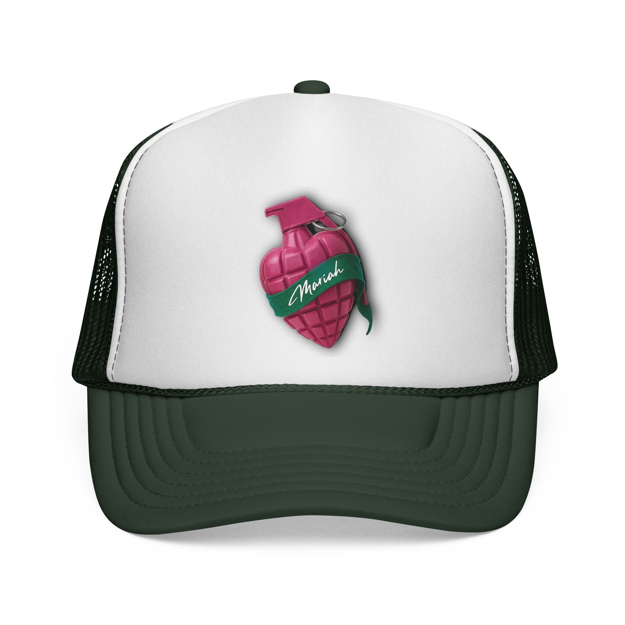 Mariah Heart Grenade Inspired Trucker Caps
