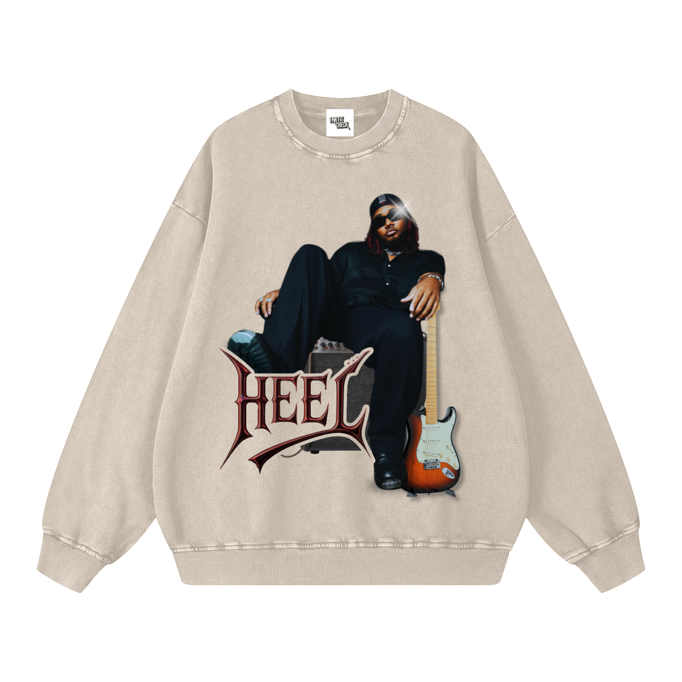 Sweatshirt,Concert Wear,Festival Wear,Fall Wear,Winter Wear,Everyday Wear,Street Wear,Leon Thomas,Heel Tour,Oversized