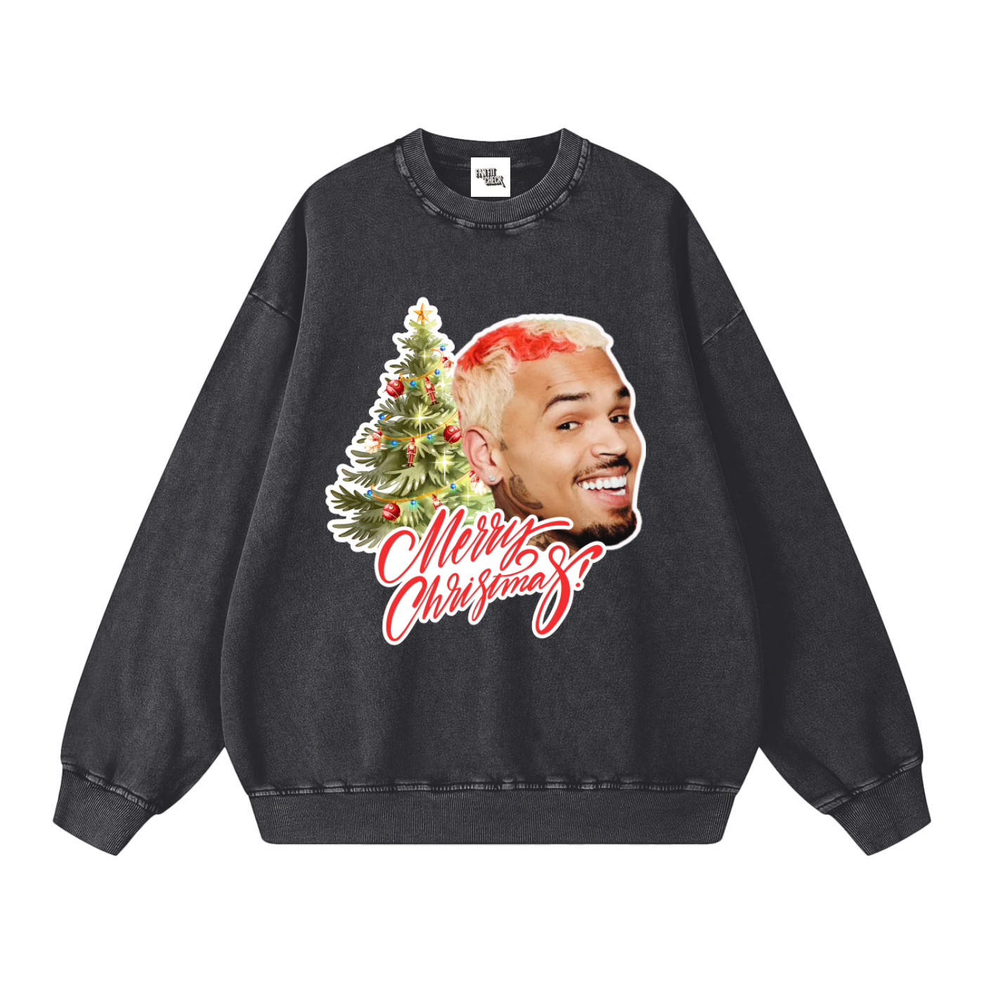 Sweatshirt,Breezy,Holiday,Limited Edition,Christmas Gift,Chris Brown,Street Wear,Fall Wear,Winter Wear,Everday Wear