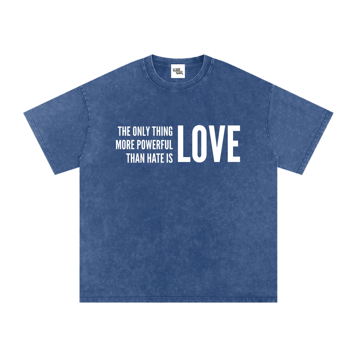 THE POWER OF LOVE - Washed Oversized T-Shirt