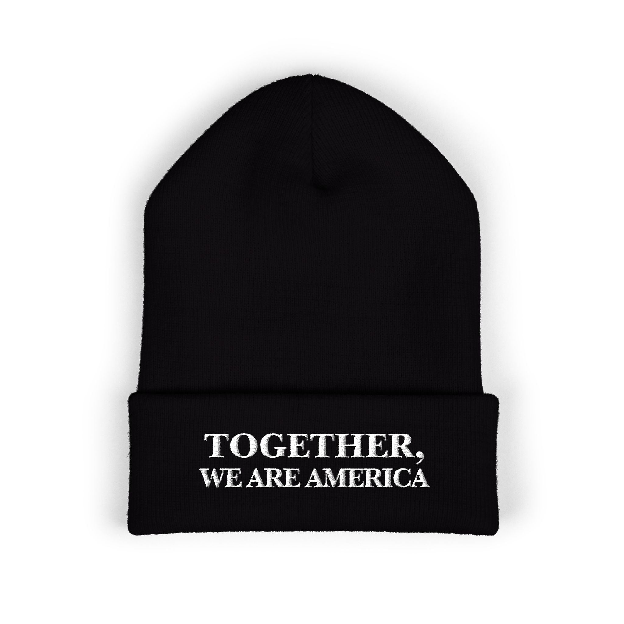 THE NEW AMERICAN HAT - Embroidered Cuffed Beanie