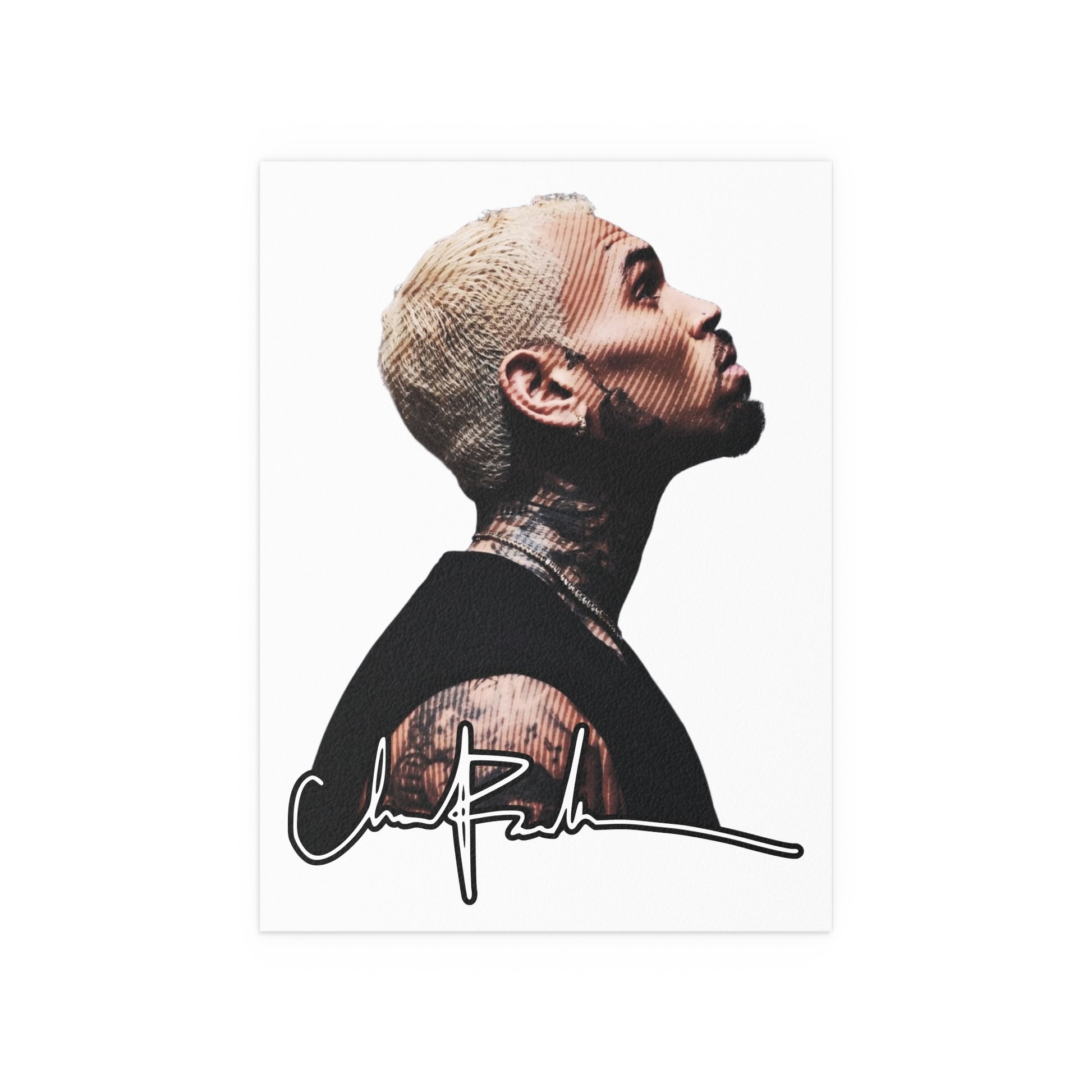 Chris Brown Inspired Poster