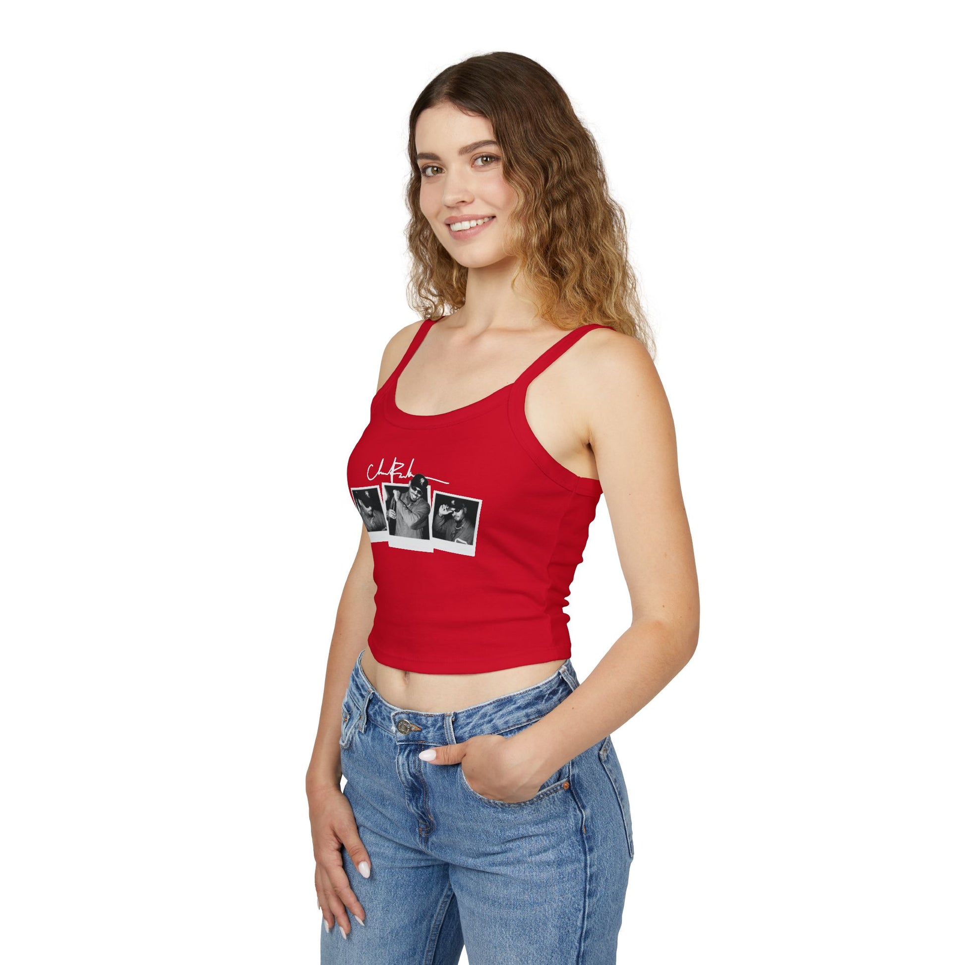 Polaroid Breezy Spaghetti Strap Tank Top