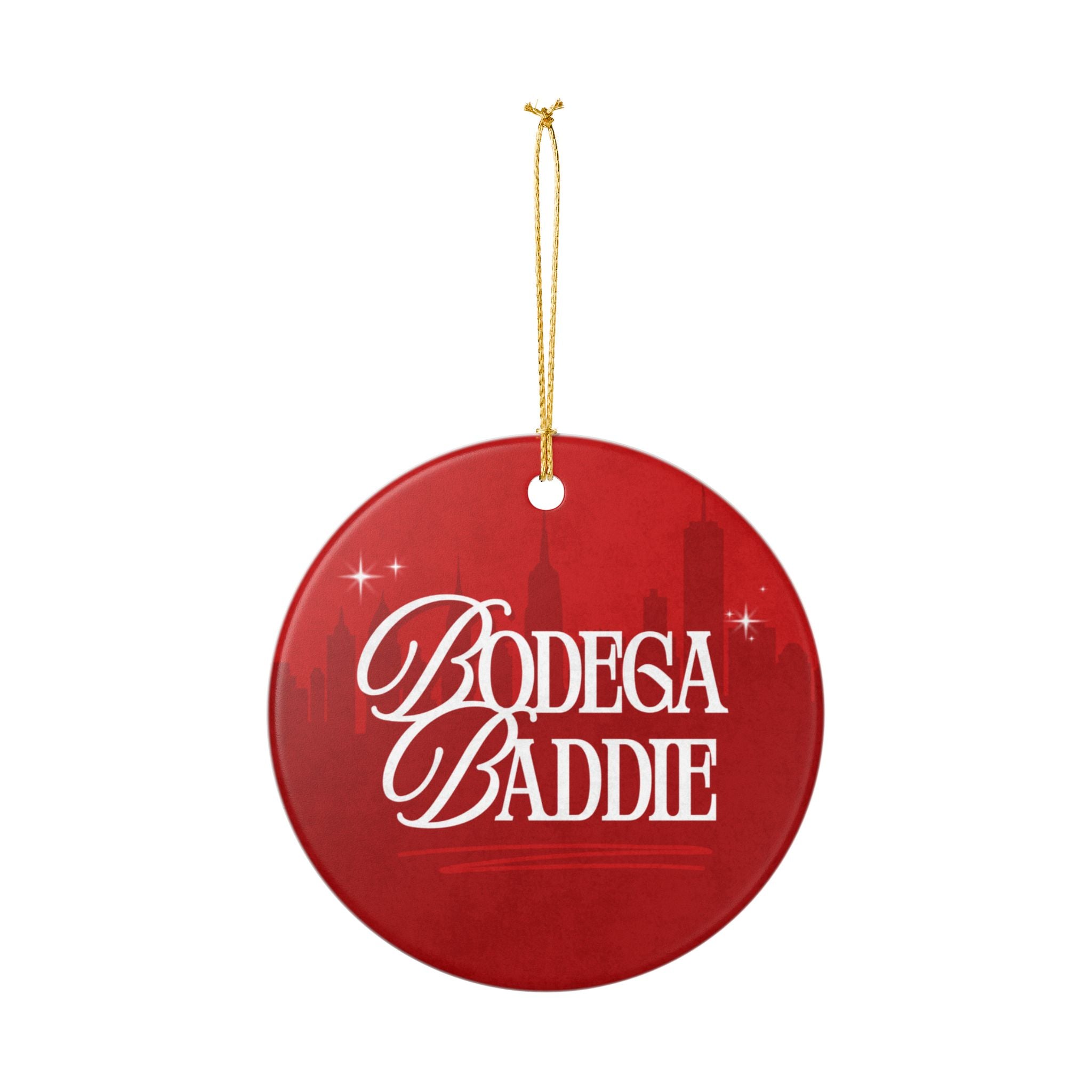 Bodega Baddie Ceramic Ornament