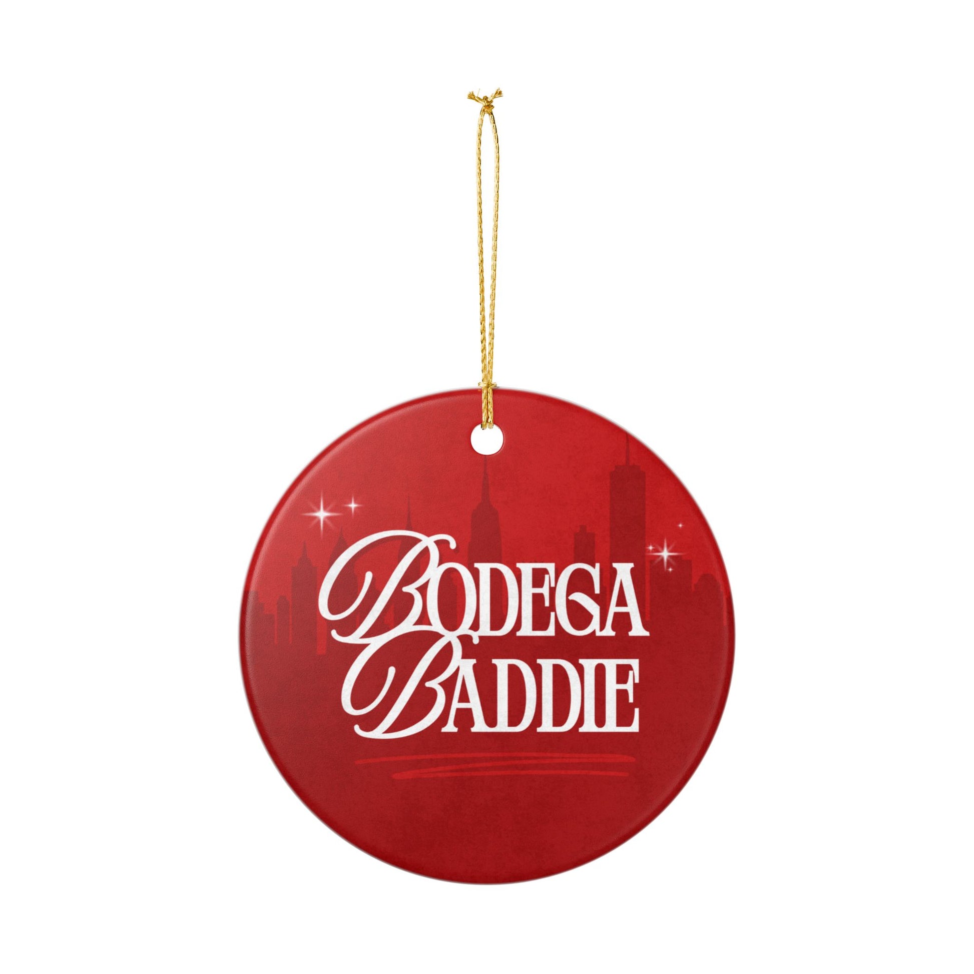 Bodega Baddie Ceramic Ornament