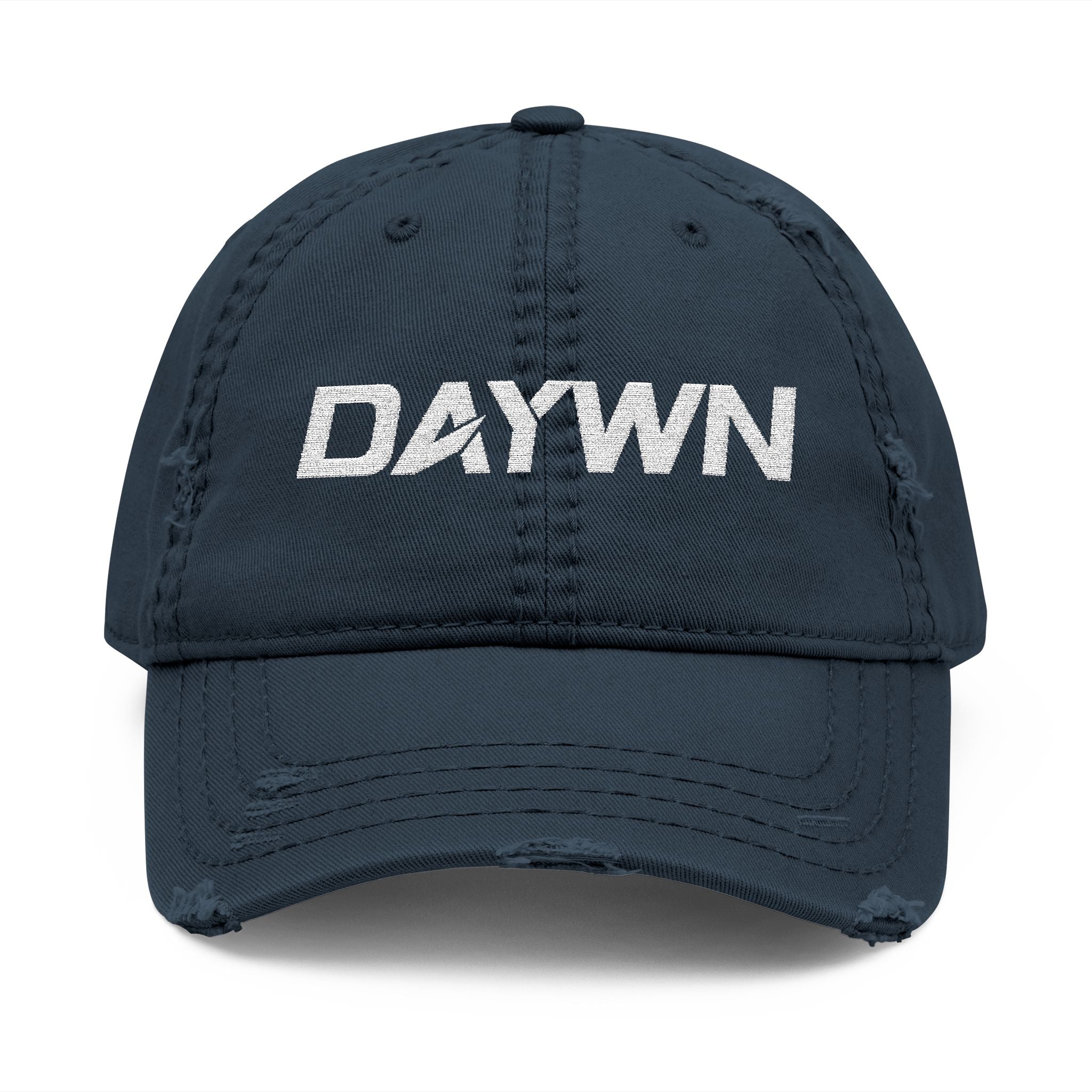 DAYWN Distressed Embroidered Dad Hat