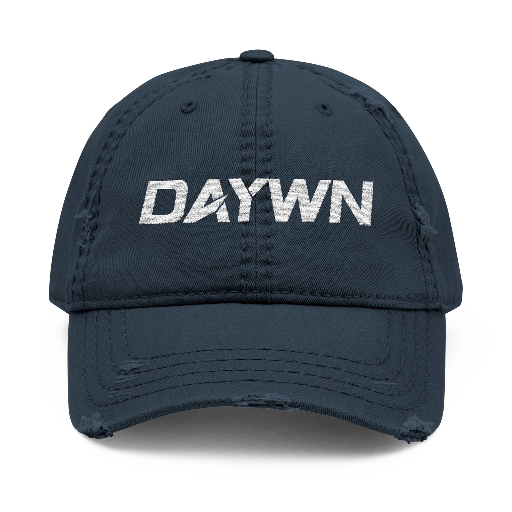 DAYWN Distressed Embroidered Dad Hat