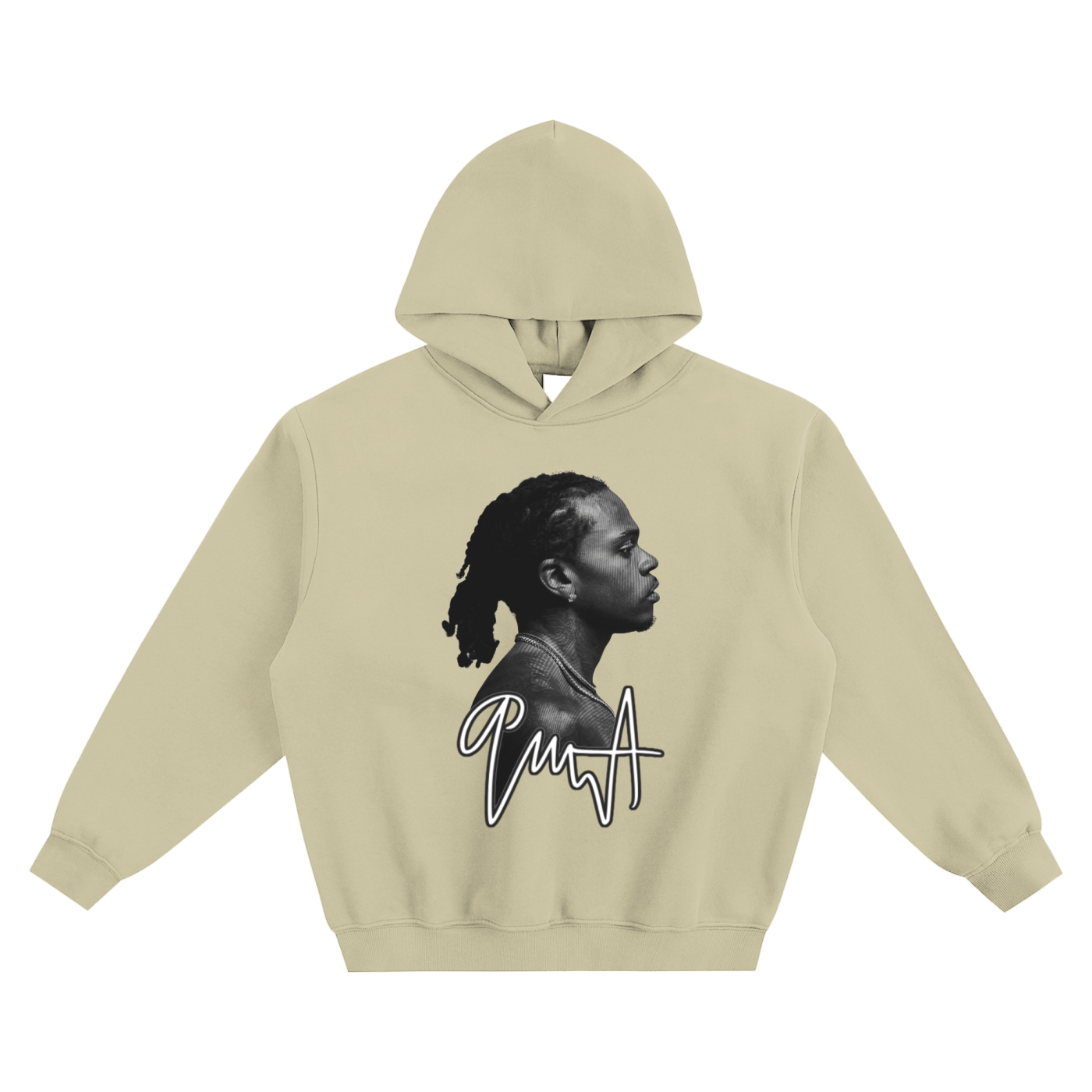 Gunna Inspired Signature Fleeced Boxy Hoodie