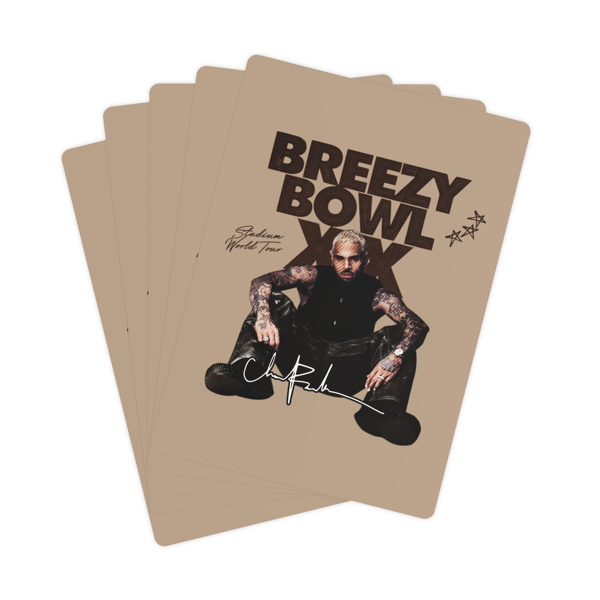 Breezy Bowl Poker Cards Set