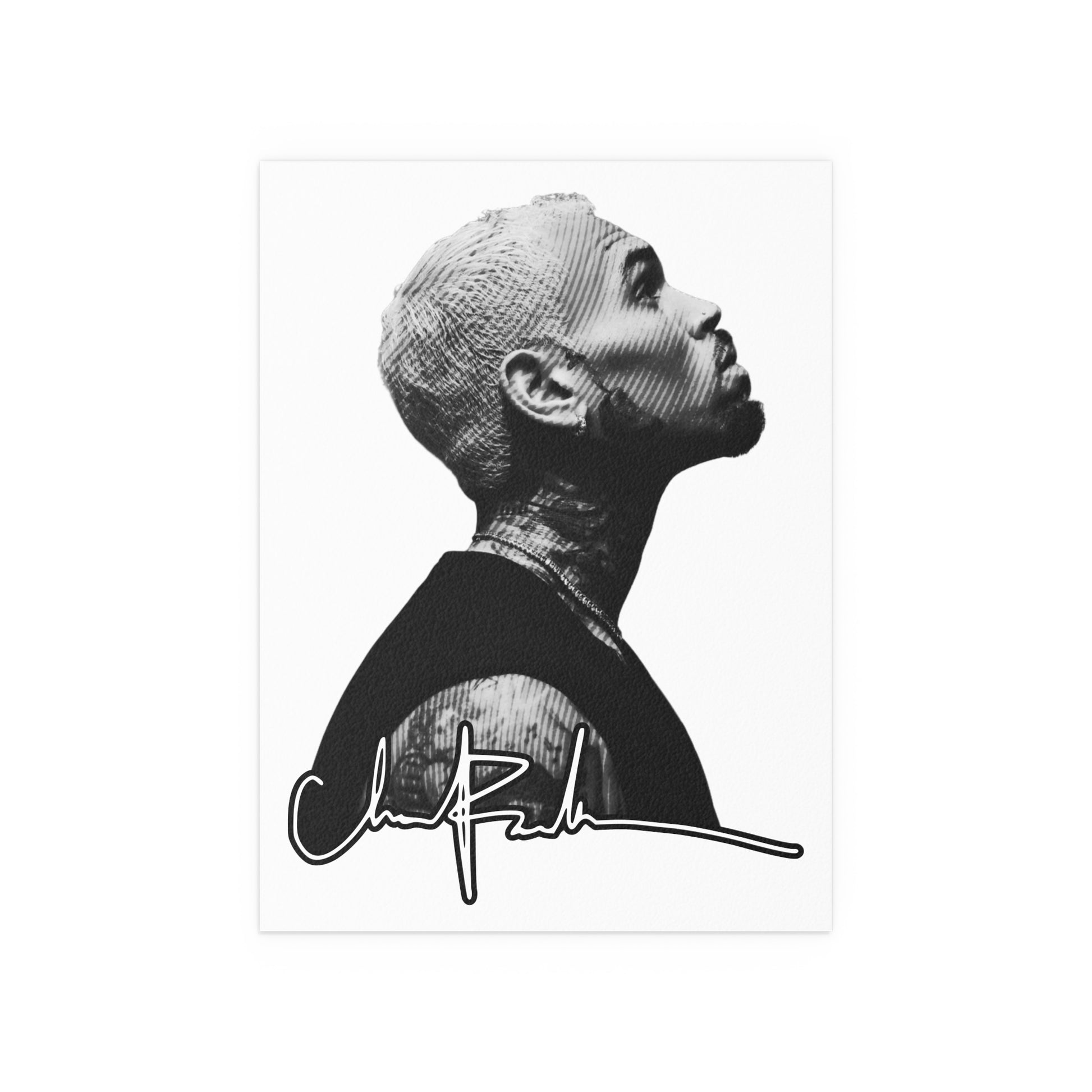 Chris Brown Inspired Poster
