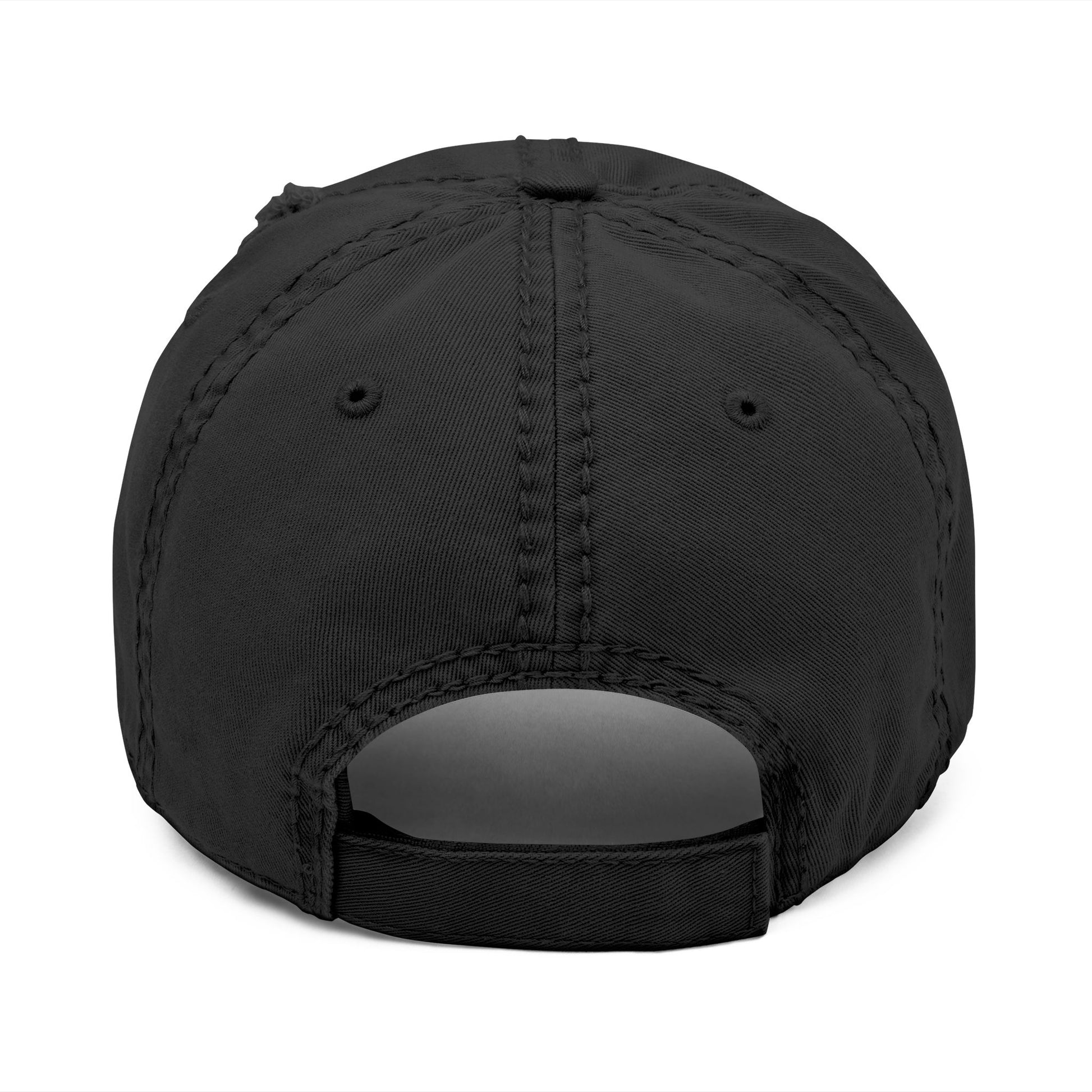 Weezy Inspired Fear God Distressed Dad Hat (Embroidery)