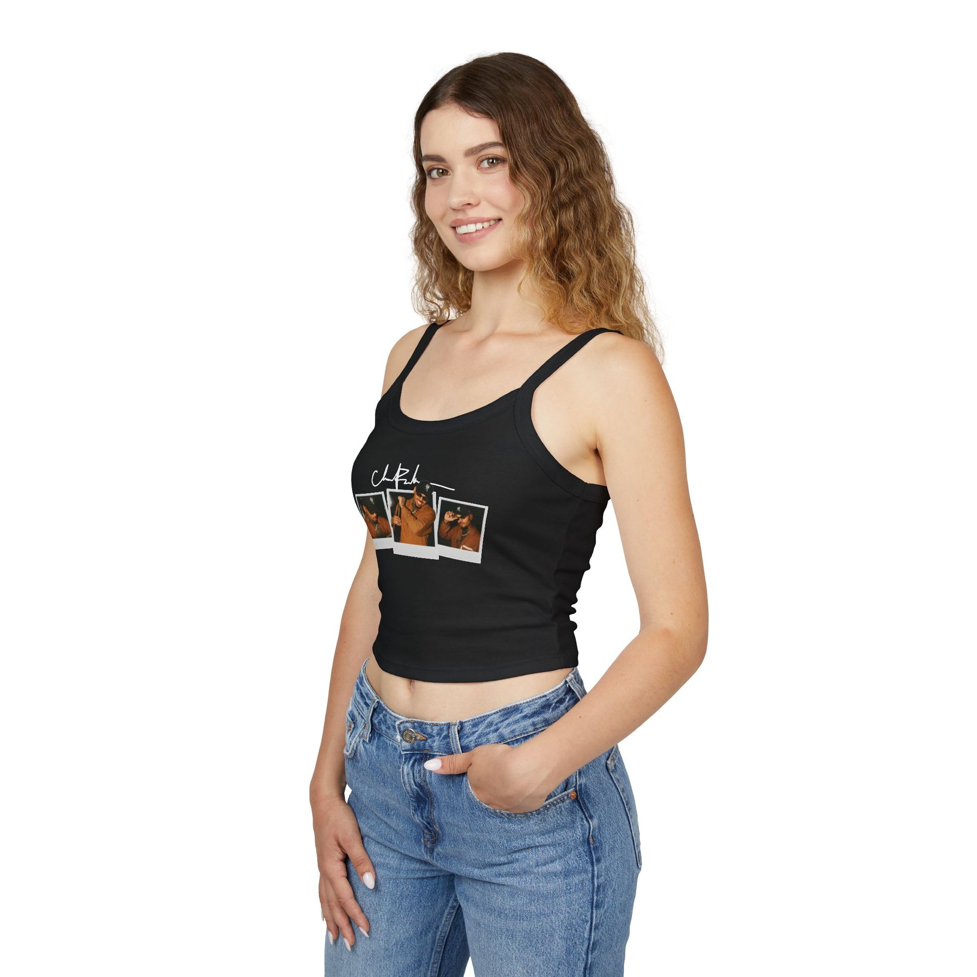 Polaroid Breezy Spaghetti Strap Tank Top