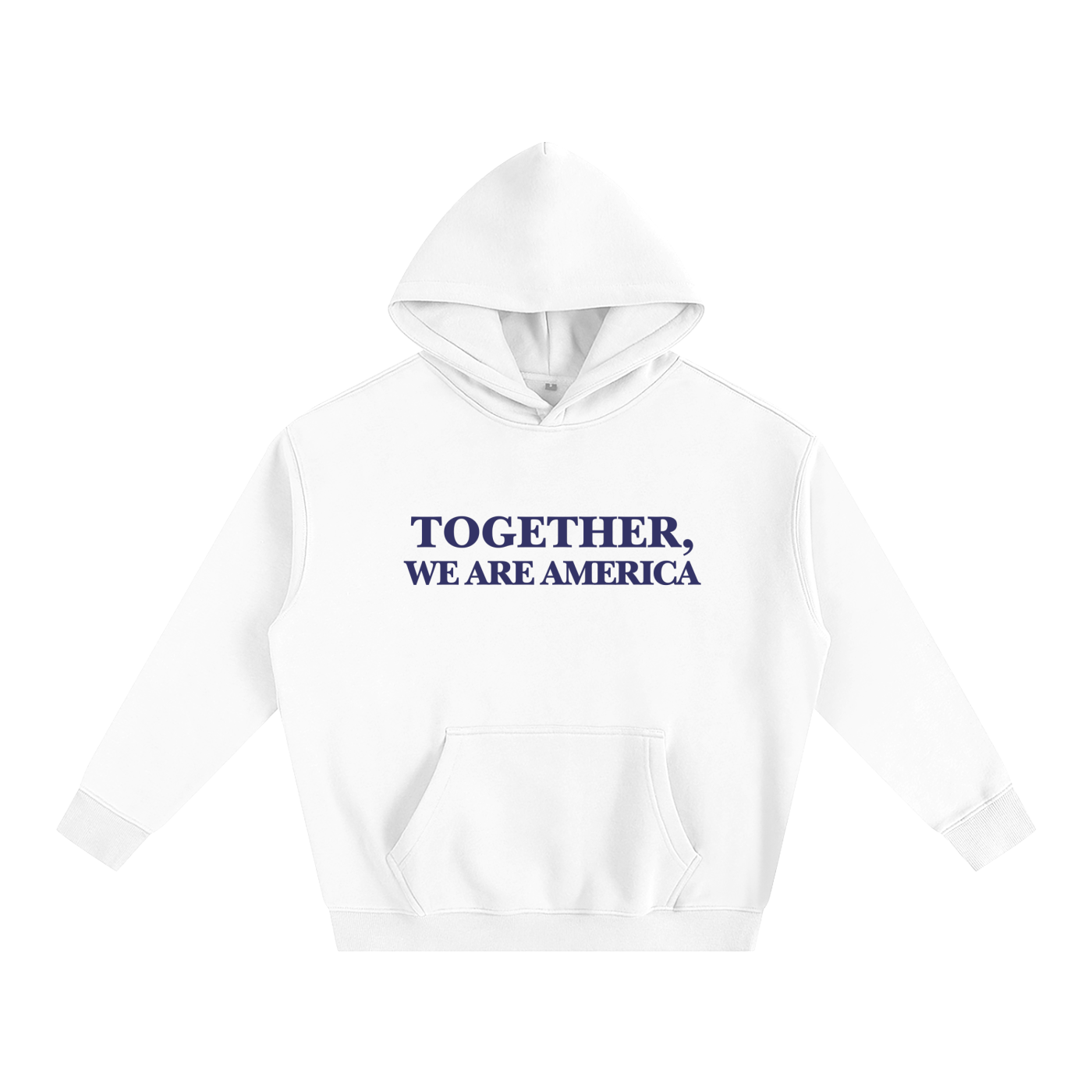 THE AMERICAN FLAGS - Oversized Fleece Hoodie