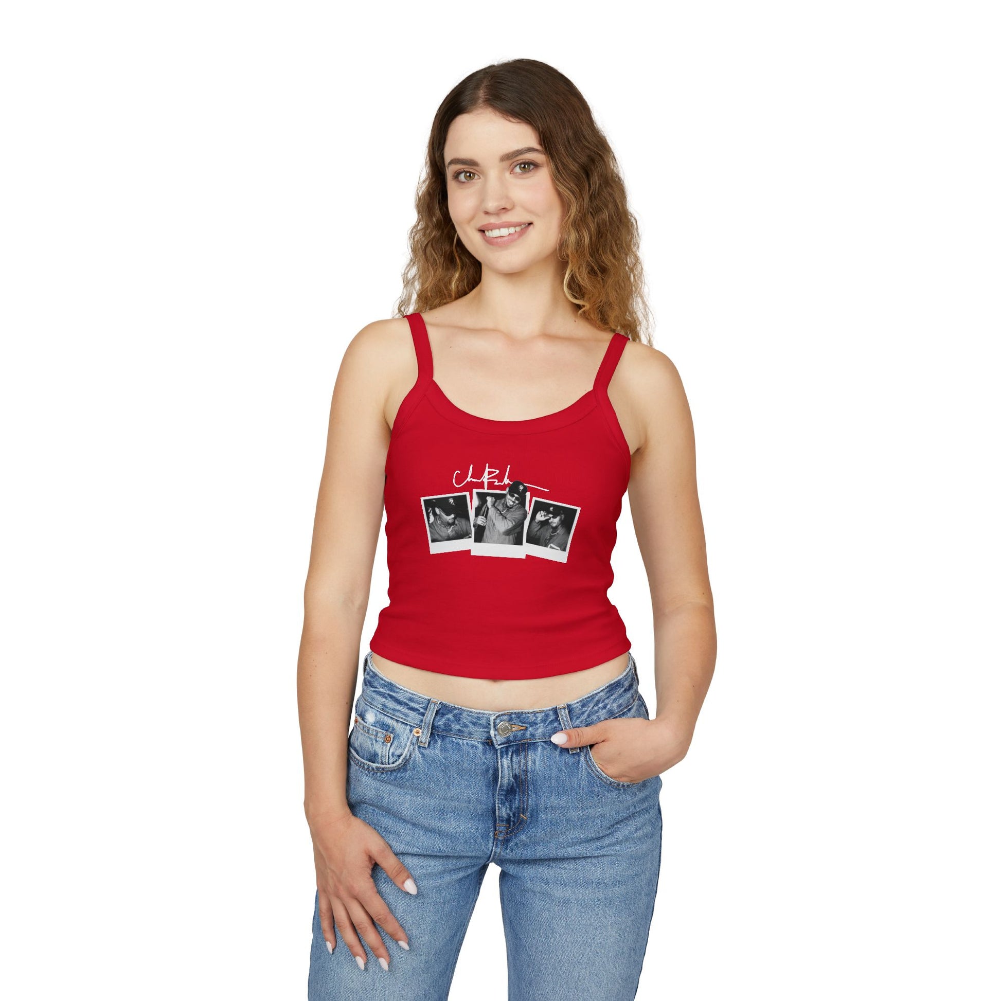 Polaroid Breezy Spaghetti Strap Tank Top