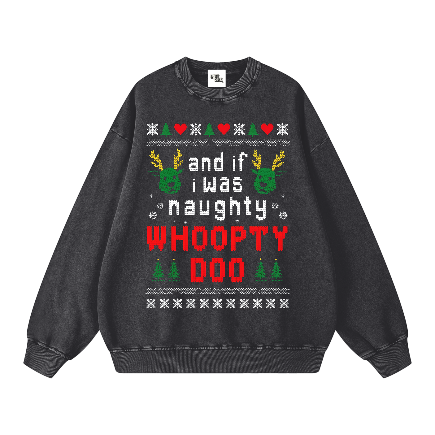 longsleeve,Winter Wear,Fall Wear,Holiday Sweatshirt,Holiday Wear,Ugly Christmas Sweater,Unisex Apparel,Stocking Stuffers,Concert Wear,Sweatshirt