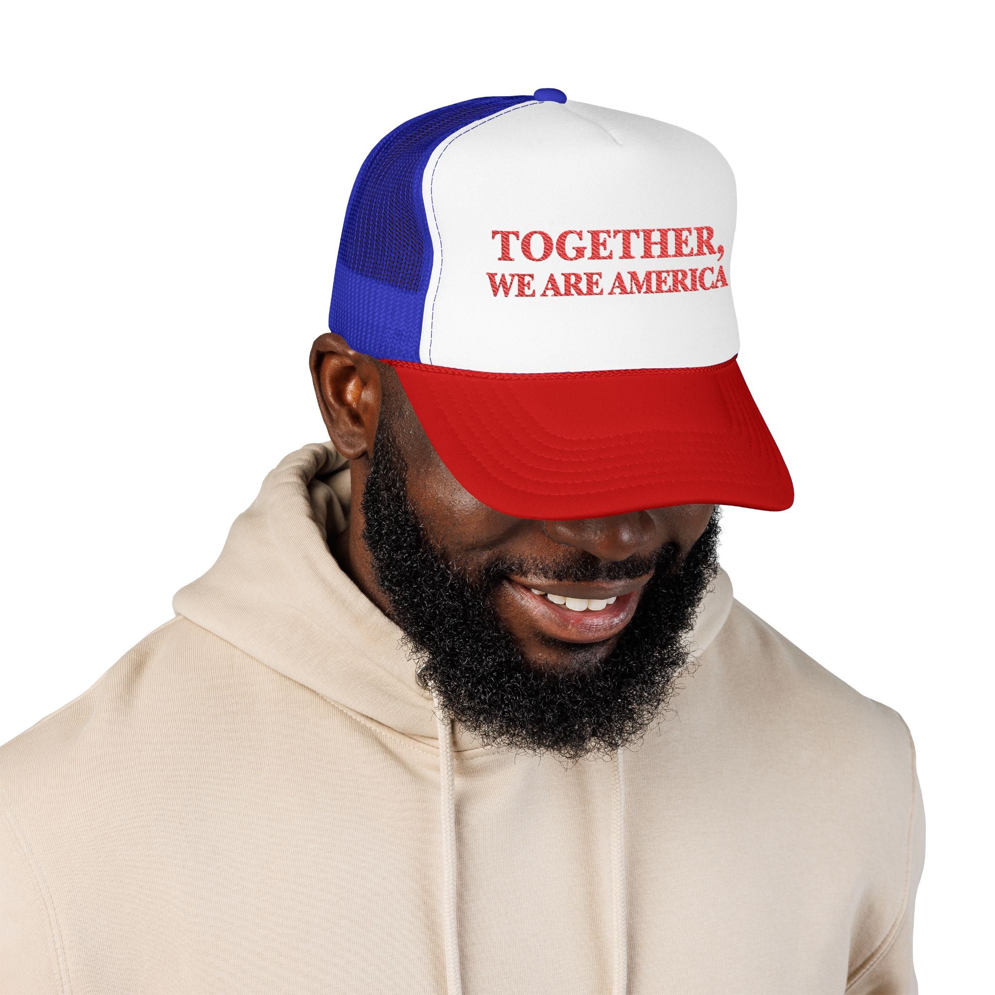 THE NEW AMERICAN HAT - Embroidered Trucker Hat