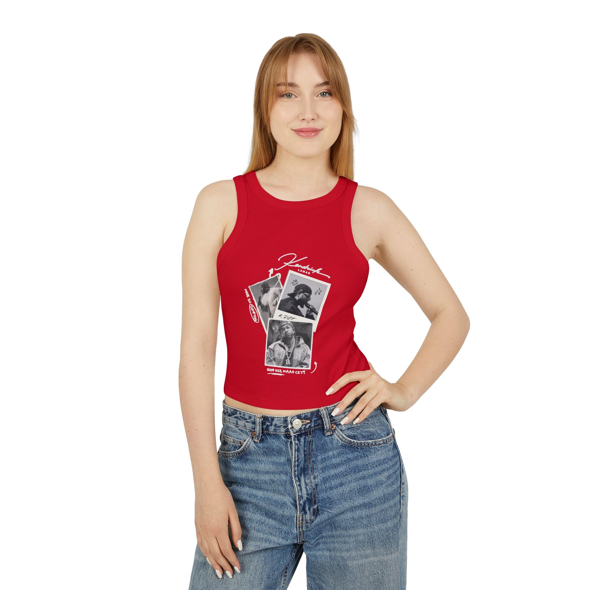 Kendrick Lamar Inspired Polaroid Tank Top