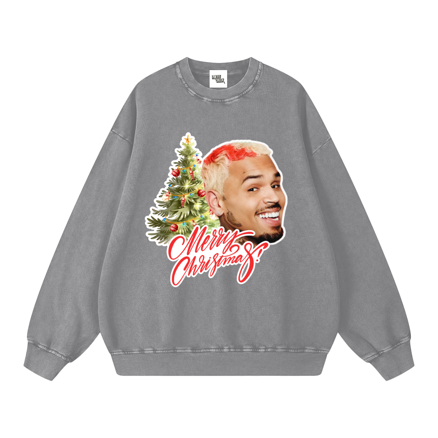 Sweatshirt,Breezy,Holiday,Limited Edition,Christmas Gift,Chris Brown,Street Wear,Fall Wear,Winter Wear,Everday Wear