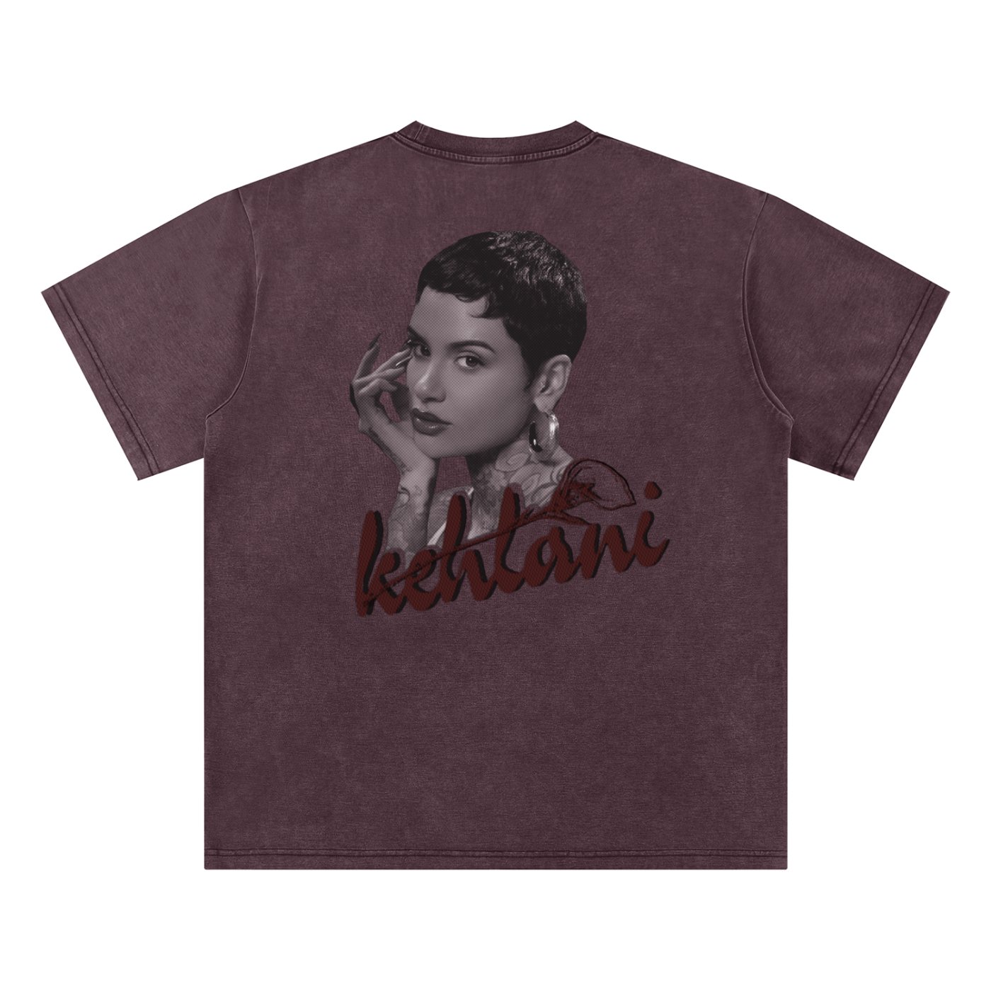 90s Black Starter Kehlani Inspired Washed T-Shirt