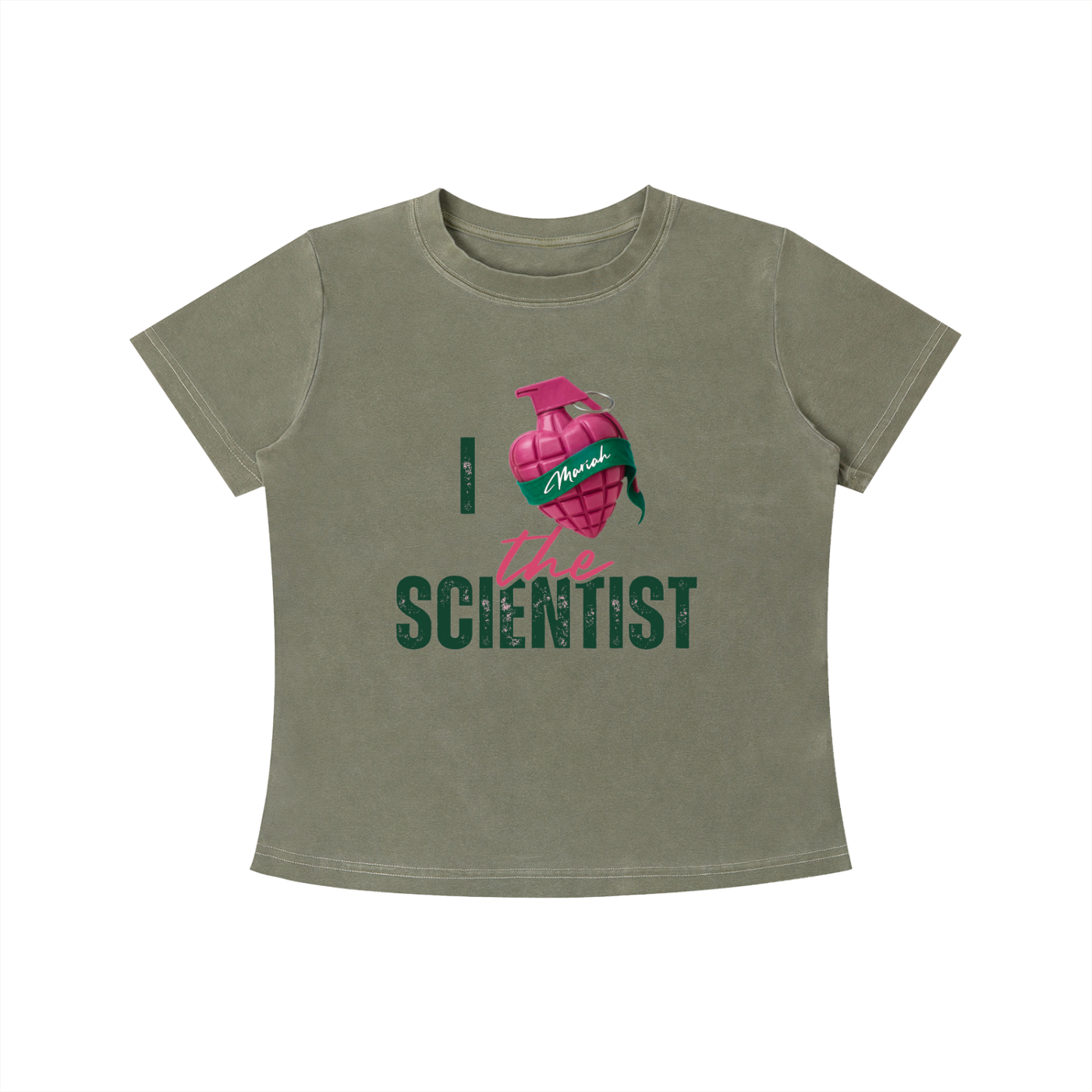T-Shirt,Slim Fit,Womens Apparel,Spring Wear,Summer Wear,Concert Wear,Street Wear,Casual Wear,Mariah the Scientist,Everyday Wear