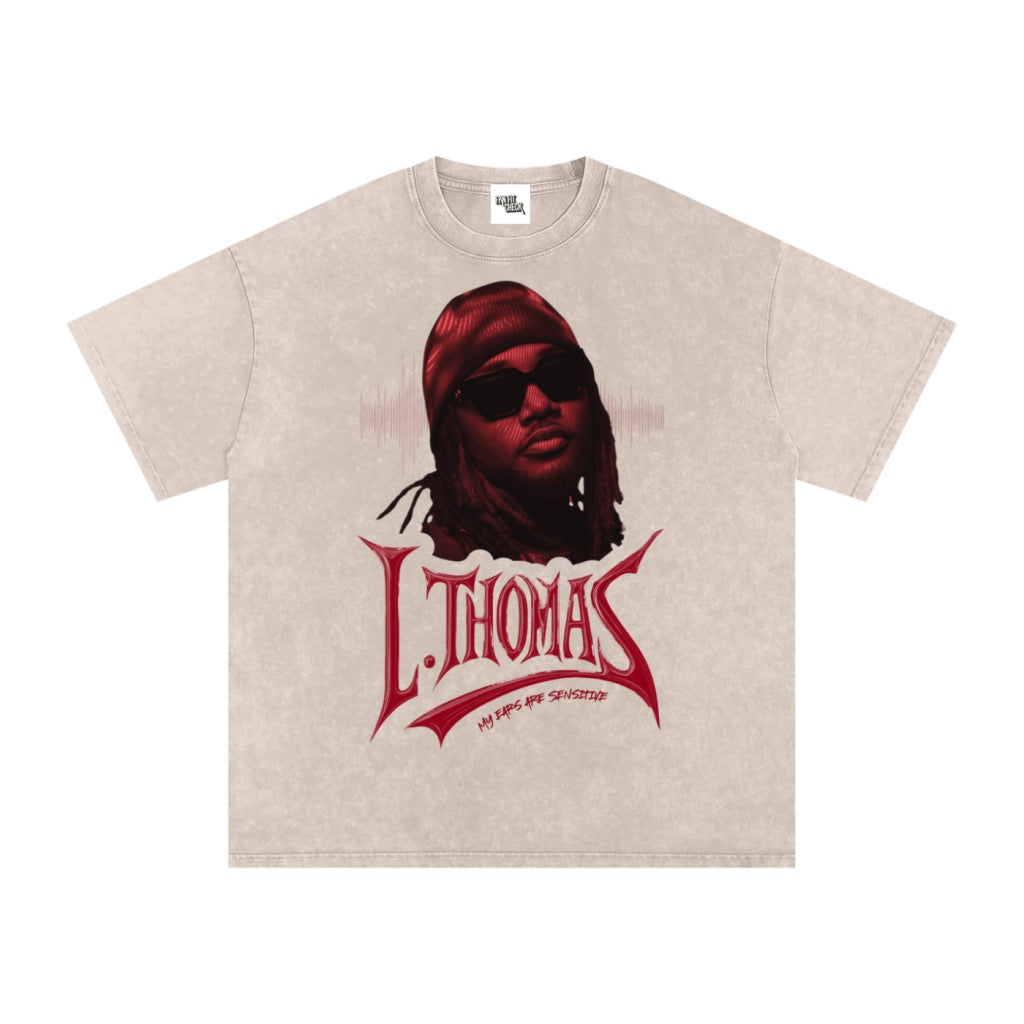 Yes It Is A Leon Inspired Acid Washed Oversized Cotton T-Shirt