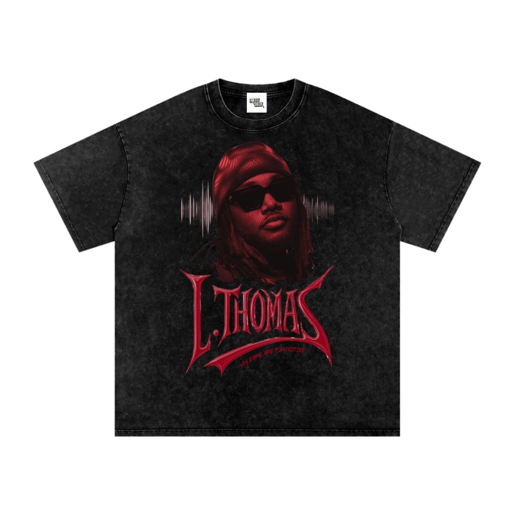 Yes It Is A Leon Inspired Acid Washed Oversized Cotton T-Shirt