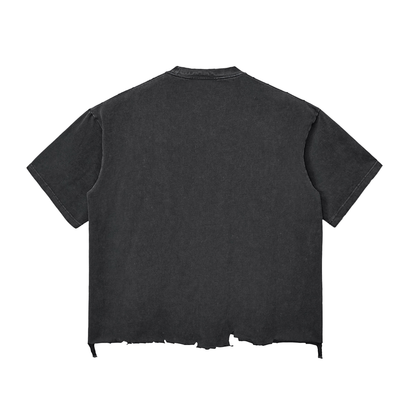 J Cole Inspired Cole World Washed Raw-Hem Boxy T-shirt