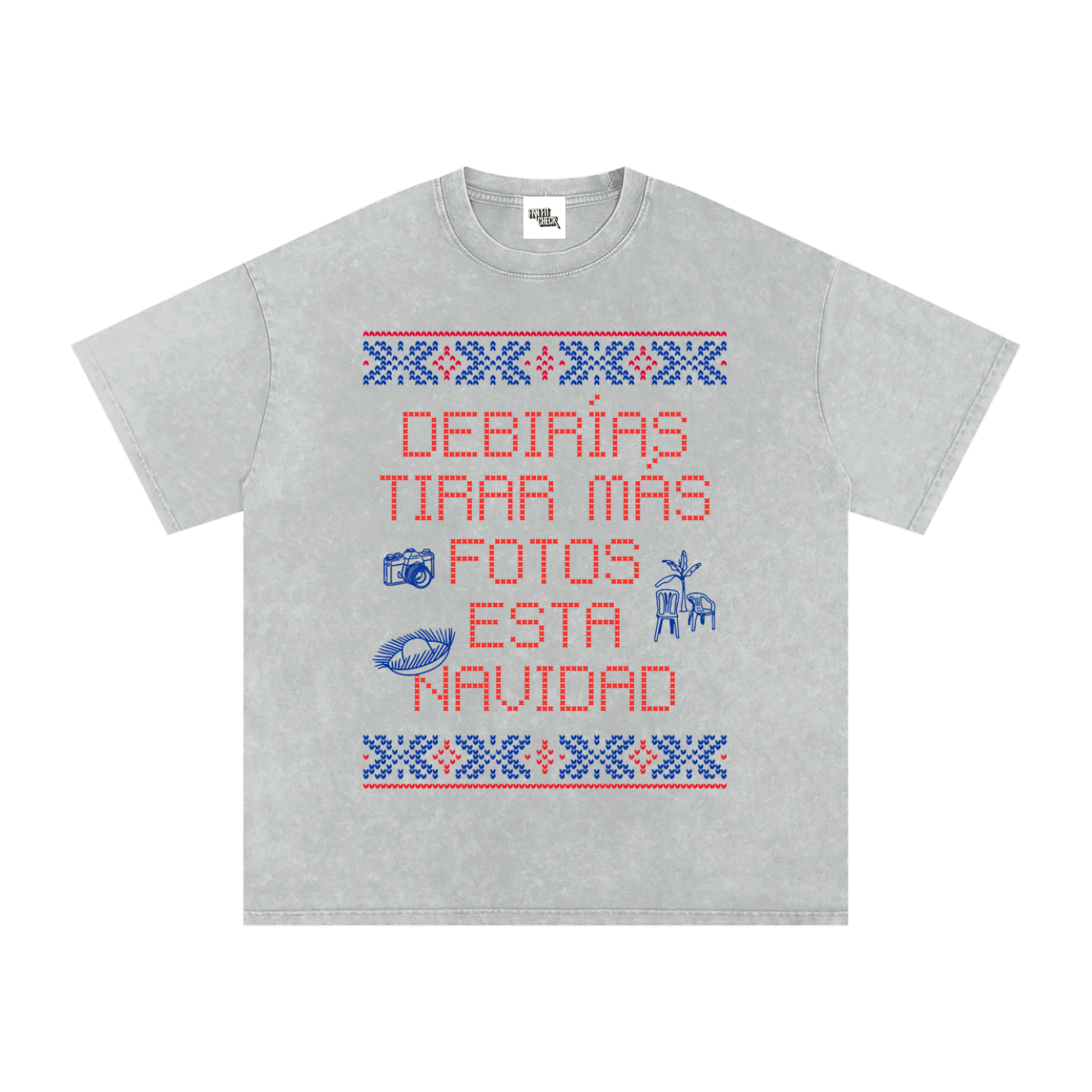 T-Shirt,Oversized,Holiday Shirt,Holiday Wear,Unisex,Bad Bunny,Concert Wear,Washed,Short Sleeve,Holiday Gift 