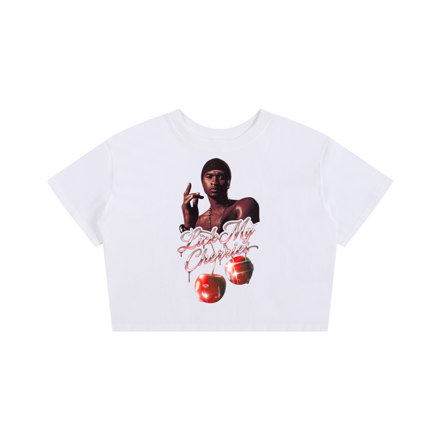 Usher Lick My Cherries Inspired Baby Tee