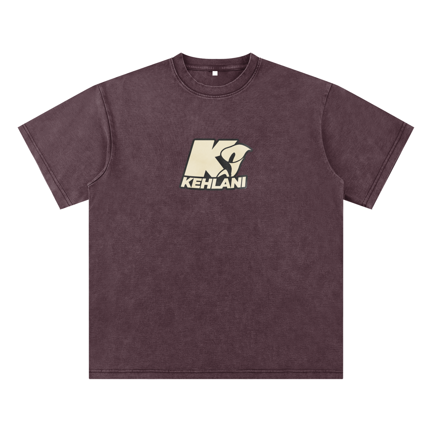 Kehlani Inspired Burgundy Starter Logo Washed T-Shirt