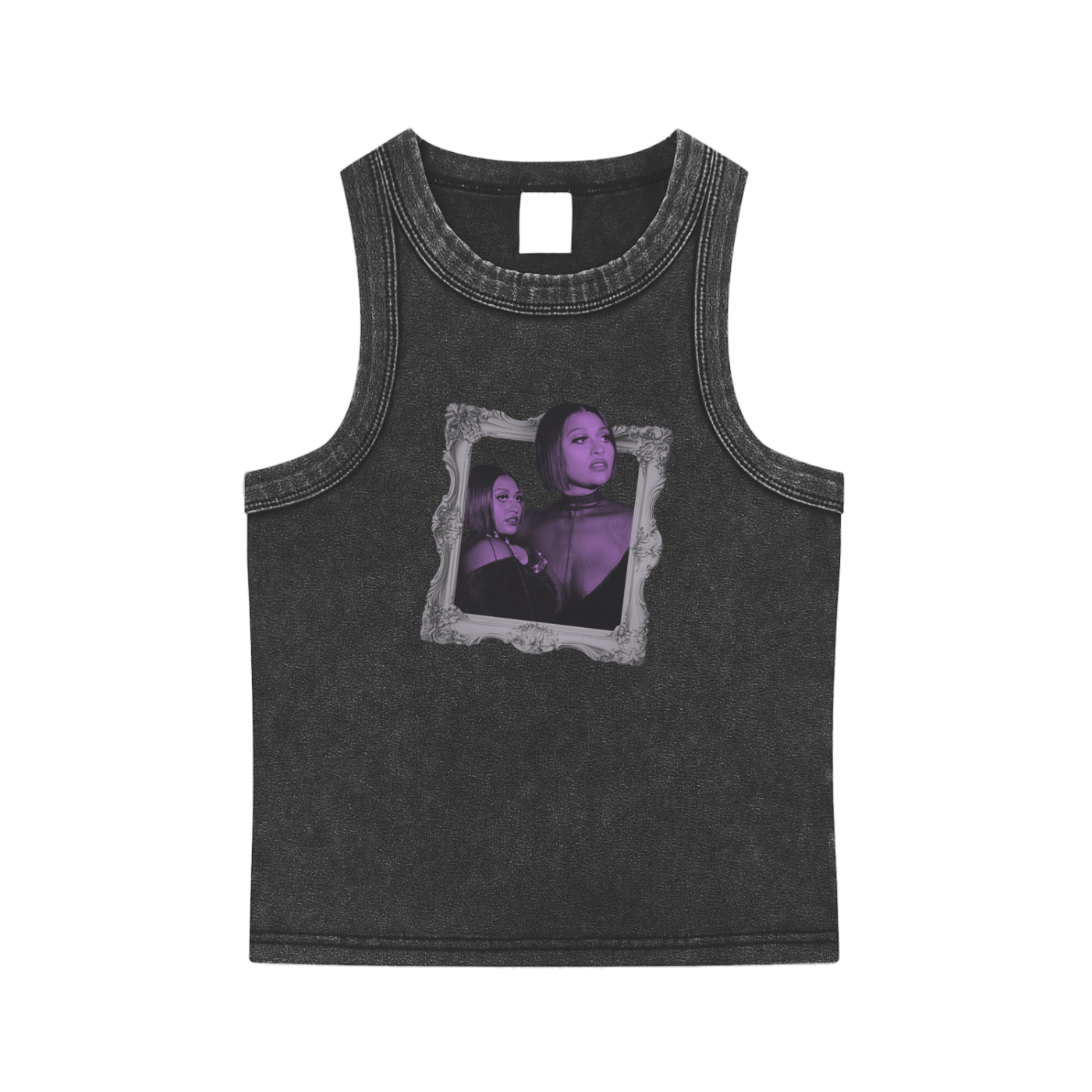 Jazmine Sullivan Inspired Washed Tank Top