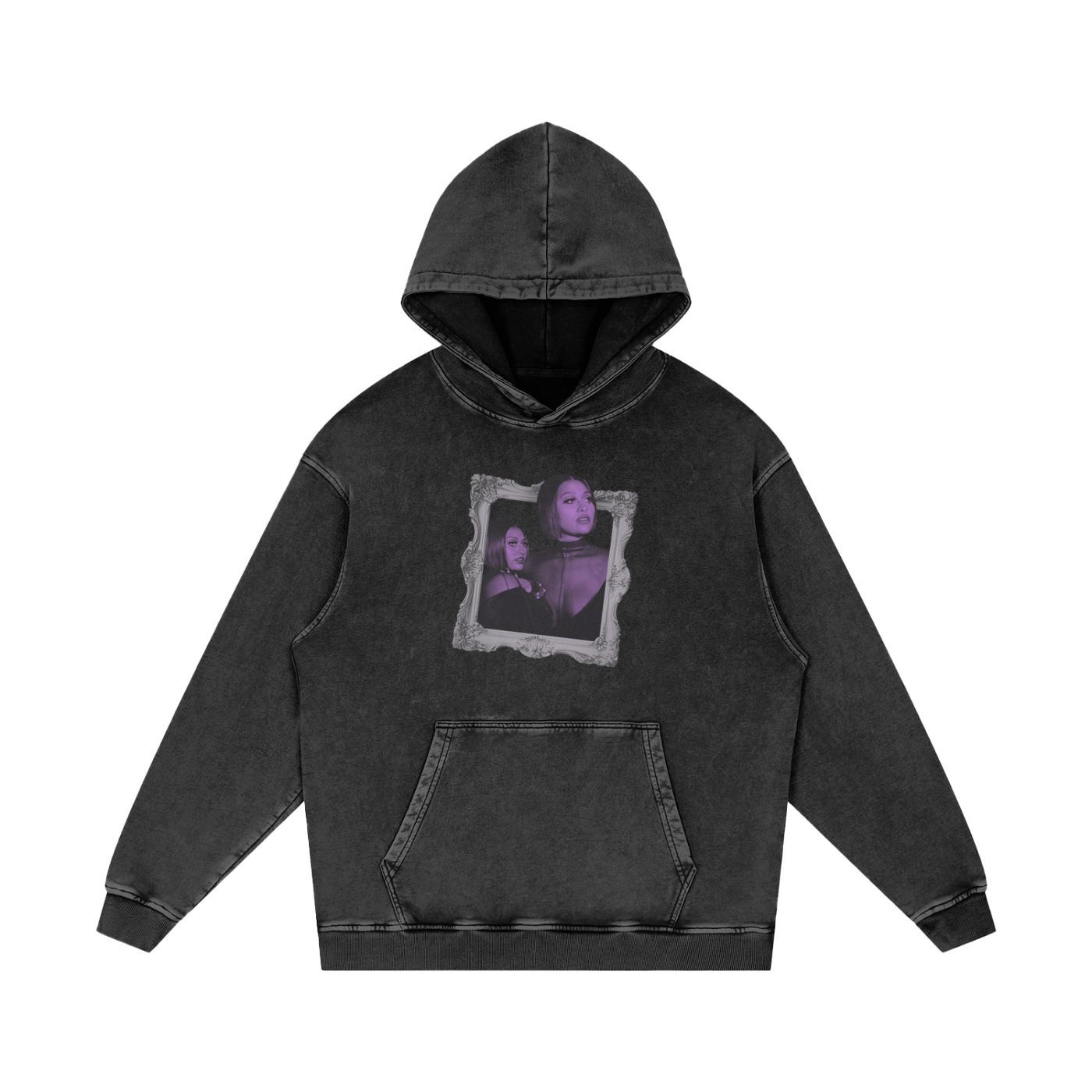 Jazmine Sullivan Inspired Snow Washed Hoodie
