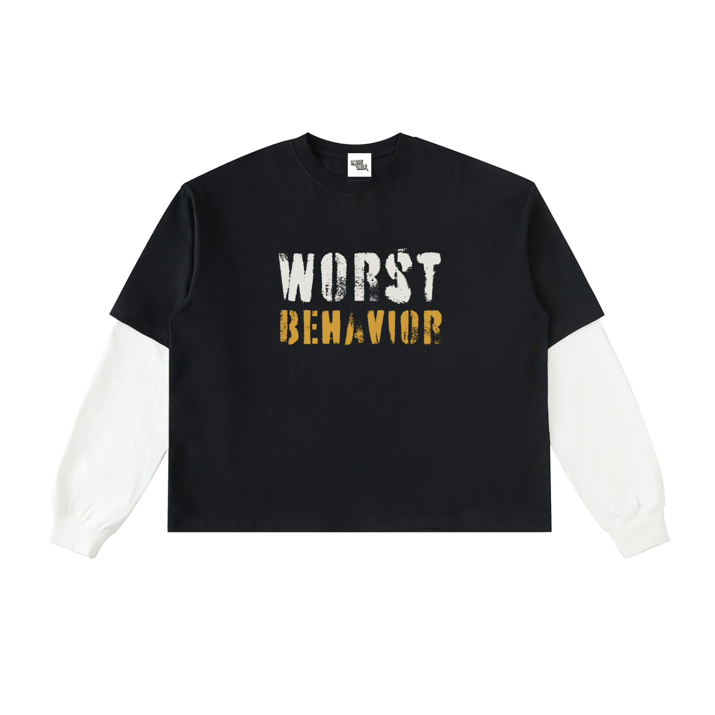 Long Sleeve,T-Shirt,Spring Apparel,Street Wear,Casual Wear,Concert Shirt,KWN,Concert Outfit,Layered T-Shirt,Layered Long Sleeve