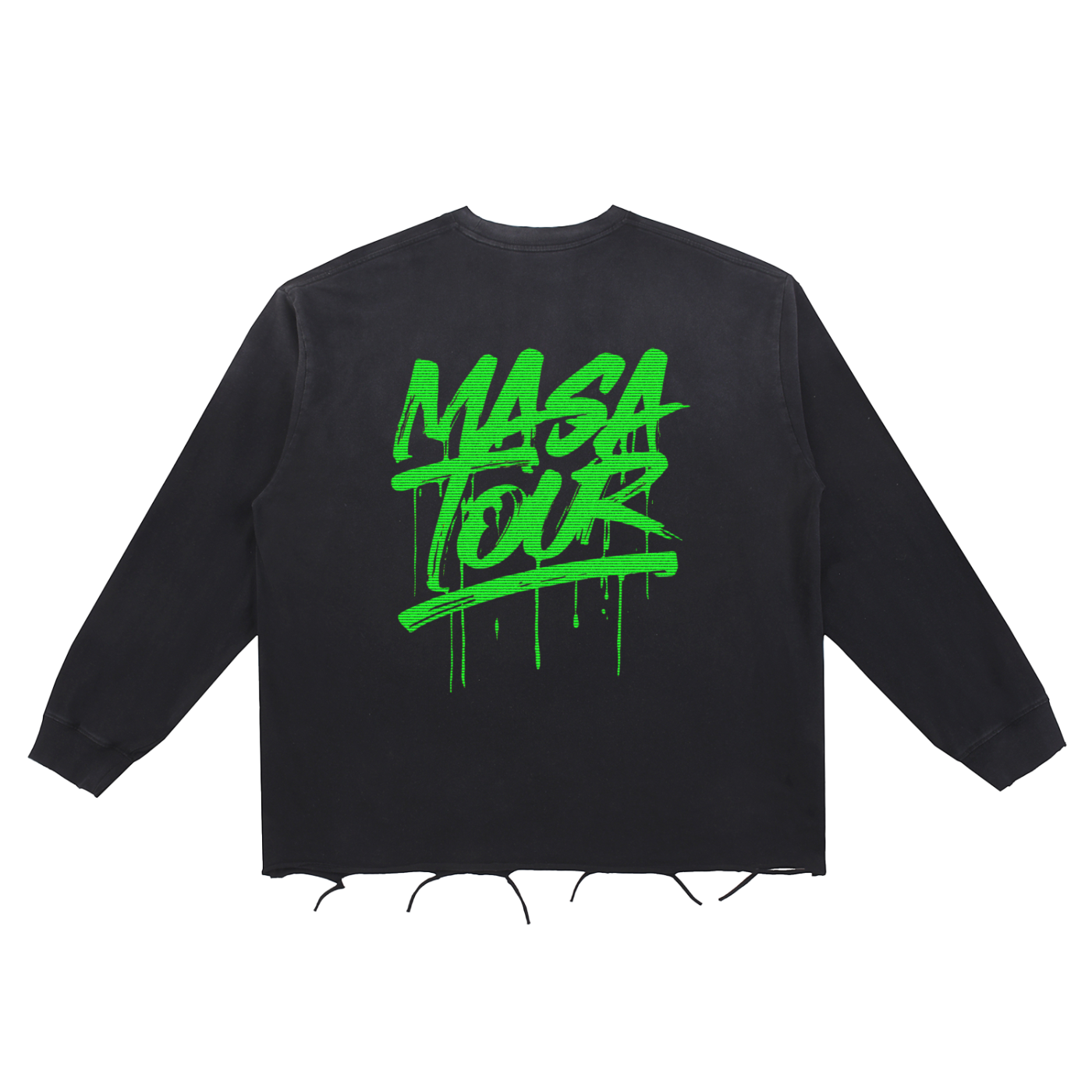 YB Inspired Washed Raw Edge T-Shirt