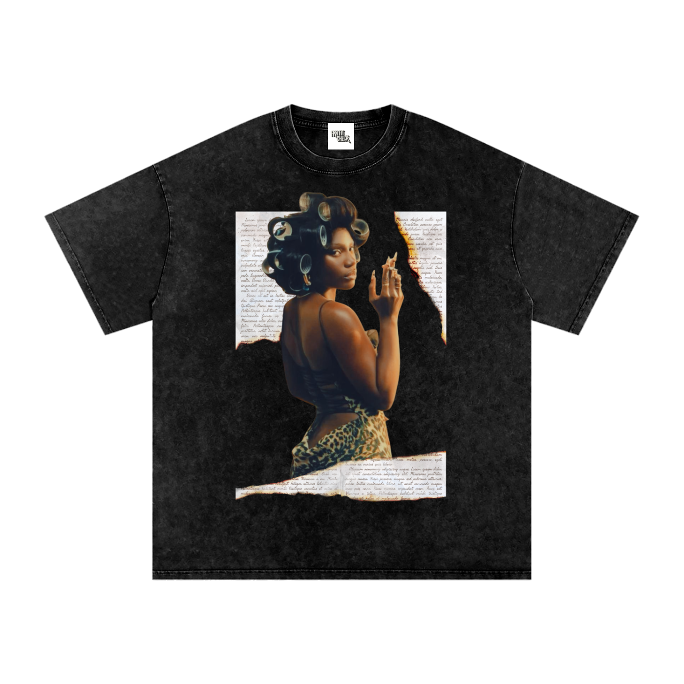 Oversize,T-shirt,Oversize T-shirt,Snow Wash,Acid Wash,Concert Wear,Street Wear,Doechii,Custom