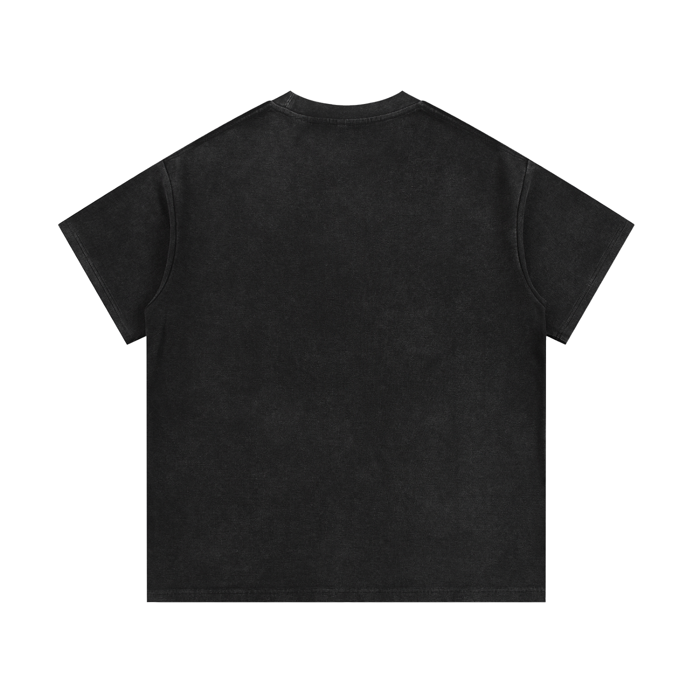 90s Kehlani Inspired Mineral Wash Waffle Knit T-Shirt