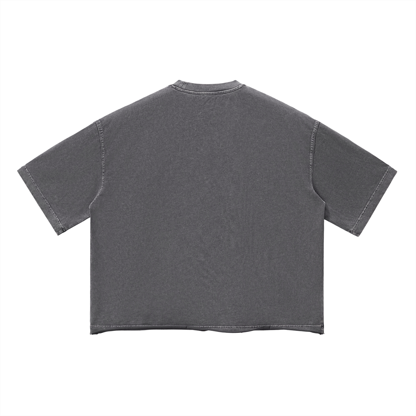 Nostalgic J Cole Inspired Vintage Wash Boxy T-Shirt