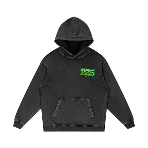 225 YB Inspired Acid Wash Hoodie